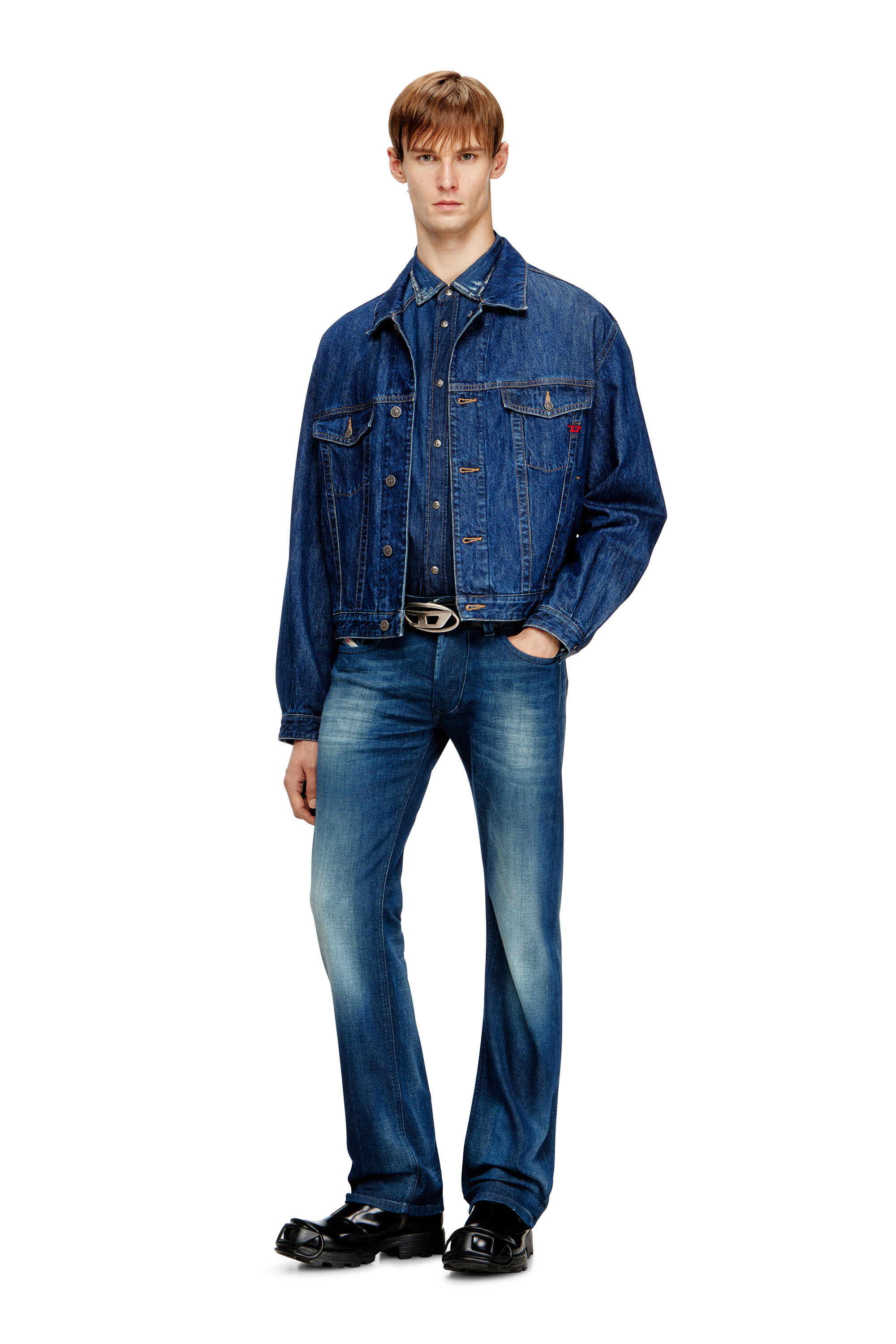 Diesel - Man's Regular Jeans 1985 Larkee 0ADBQ, Medium blue - 1