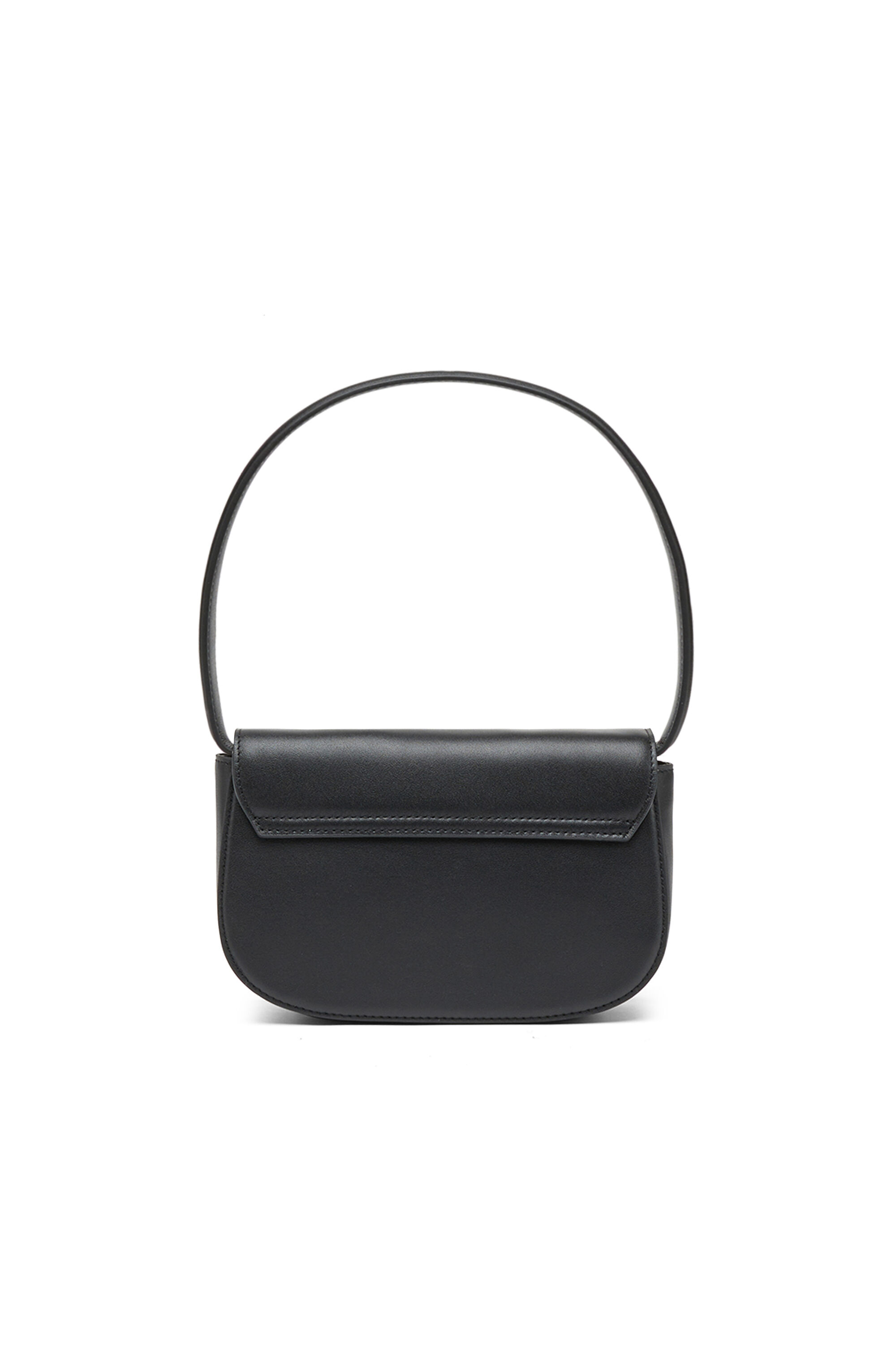 Diesel - 1DR, Woman 1DR-Iconic shoulder bag in nappa leather in Black - Image 3