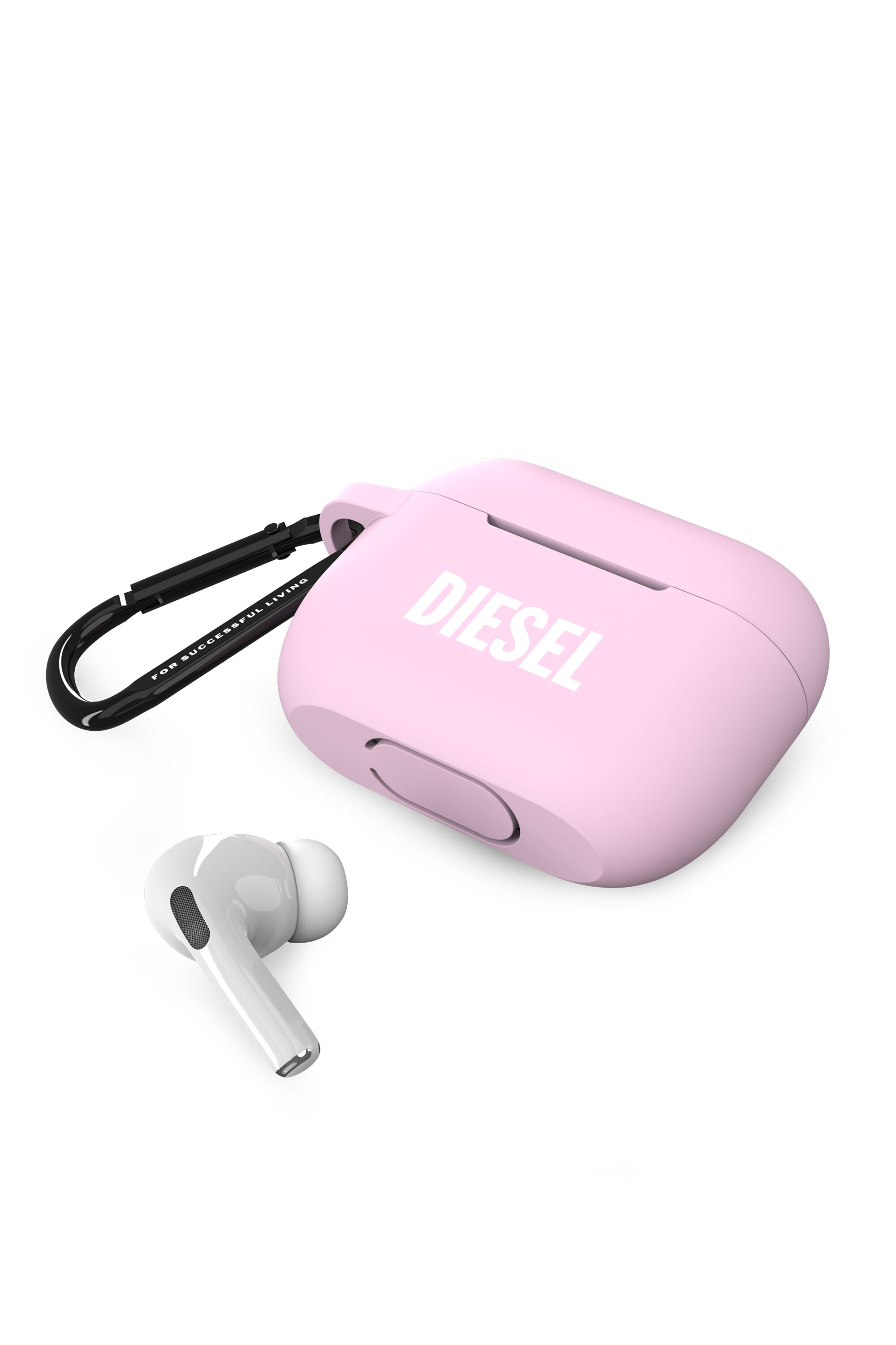 Diesel - 49862 AIRPOD CASE, Unisex Airpodcase silicone for AirPods pro in Pink - Image 4