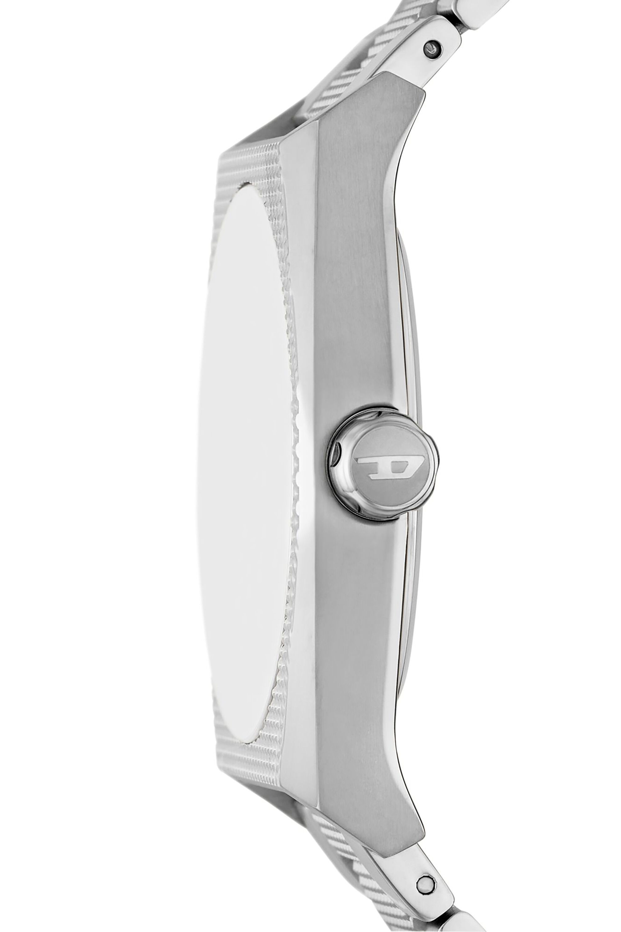 Diesel - DZ2172, Man Scraper Stainless Steel Watch in Silver - Image 3