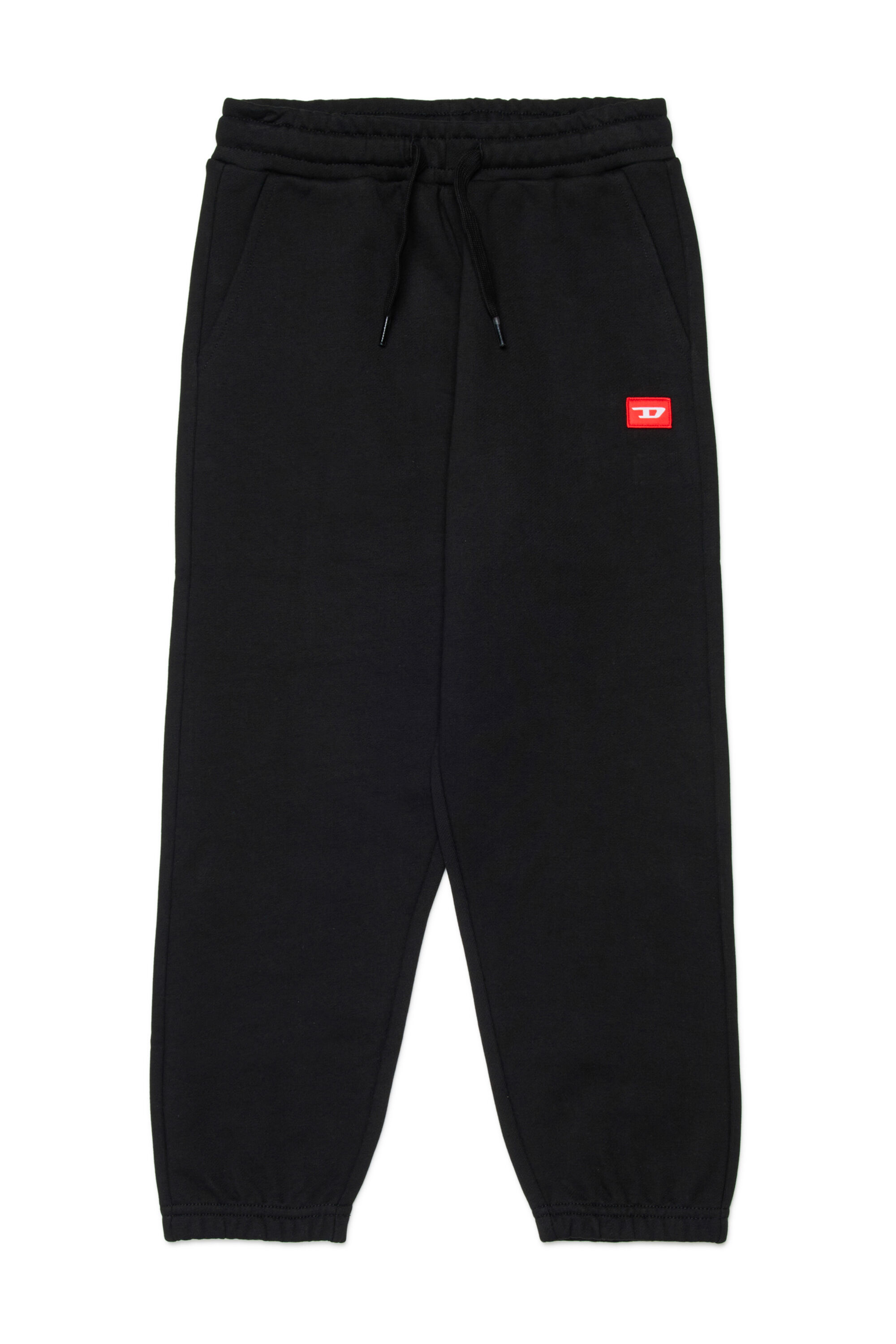 Diesel - PXGIN, Unisex's Cotton pants with side pockets in Black - 1