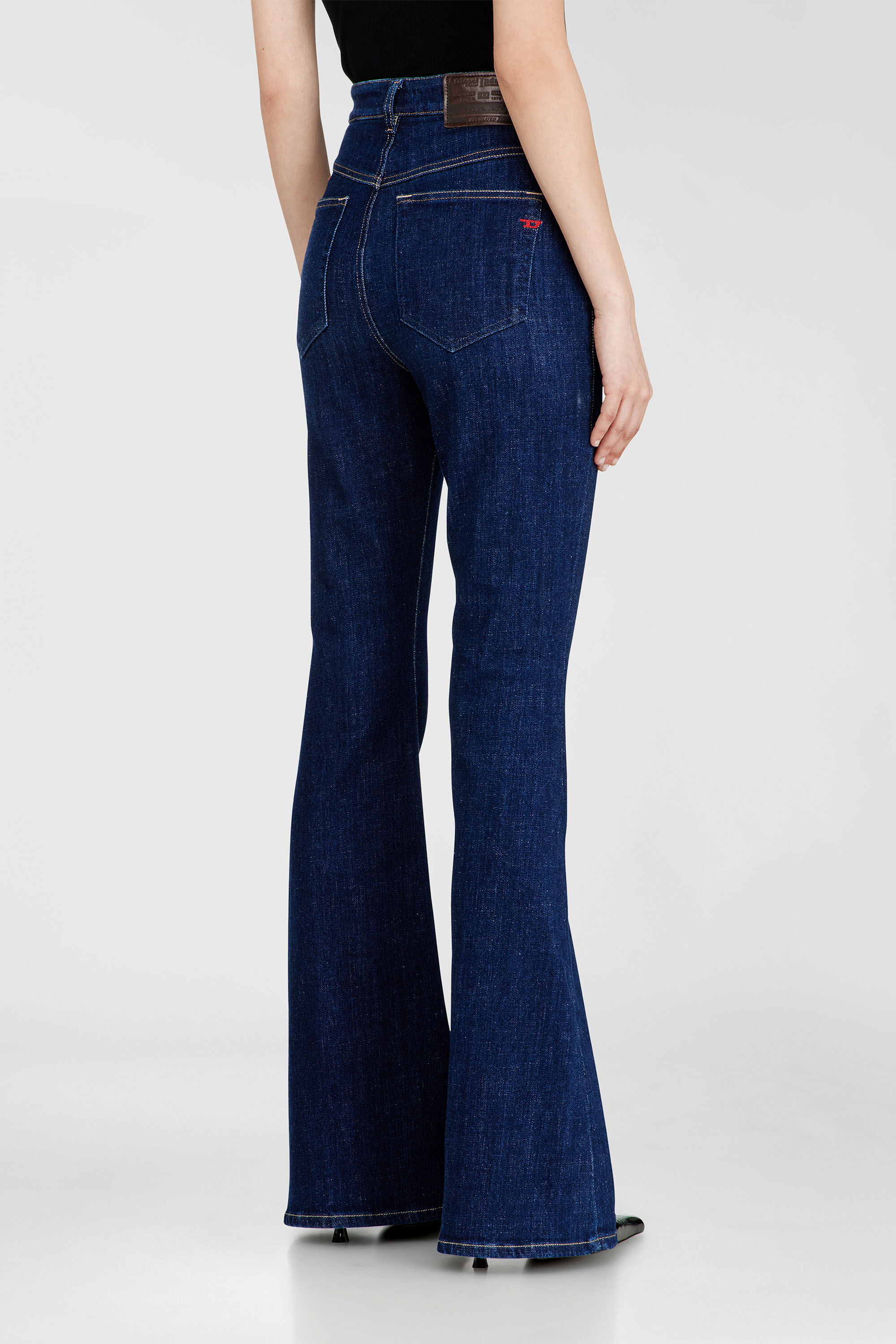 Diesel - Woman's Bootcut Jeans 1973 D-Partt 09Q03, Dark Blue - 5