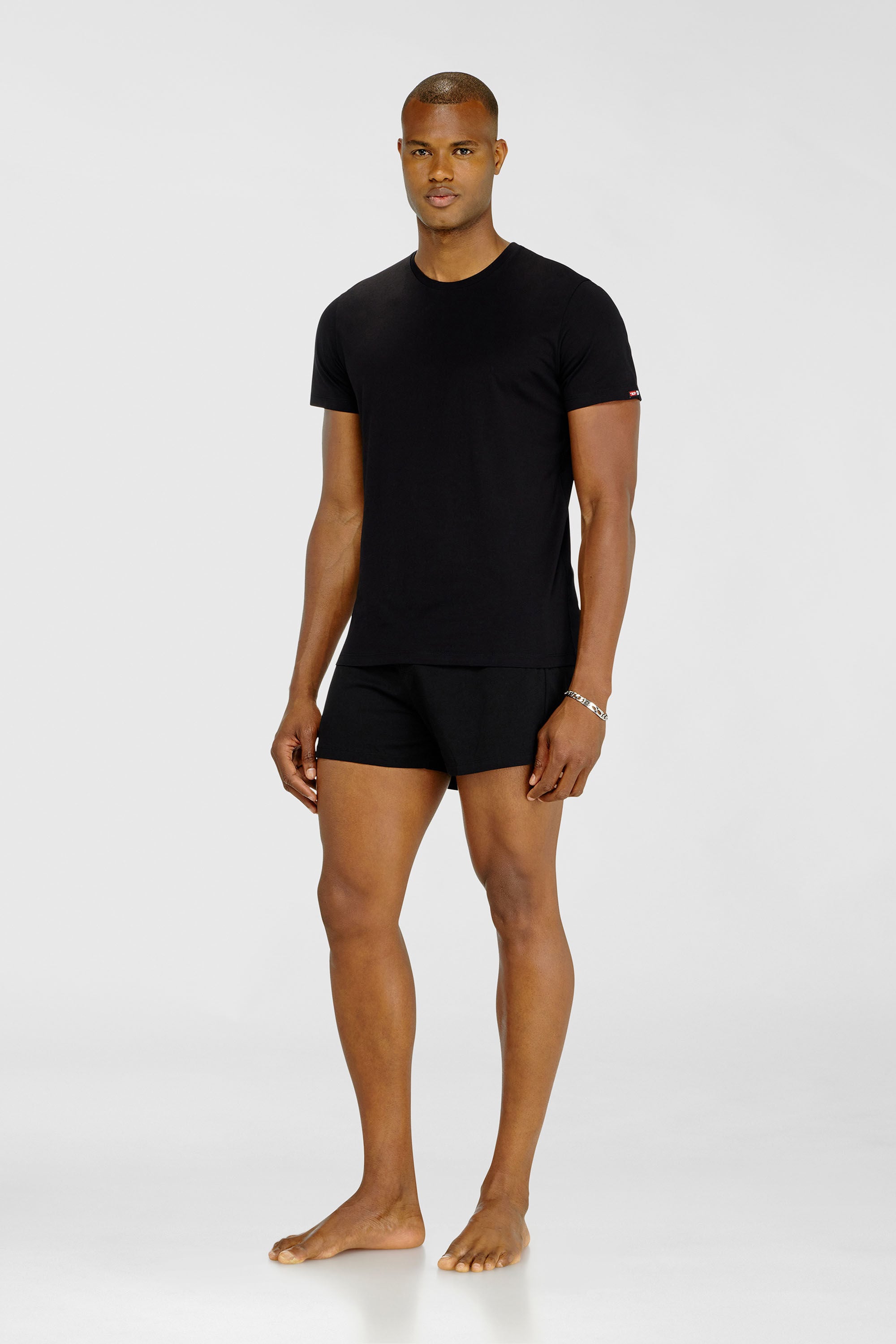 Diesel - RANDAL-D-CORE-3PACK, Man's Set of 3 cotton T-shirts in Black - 1