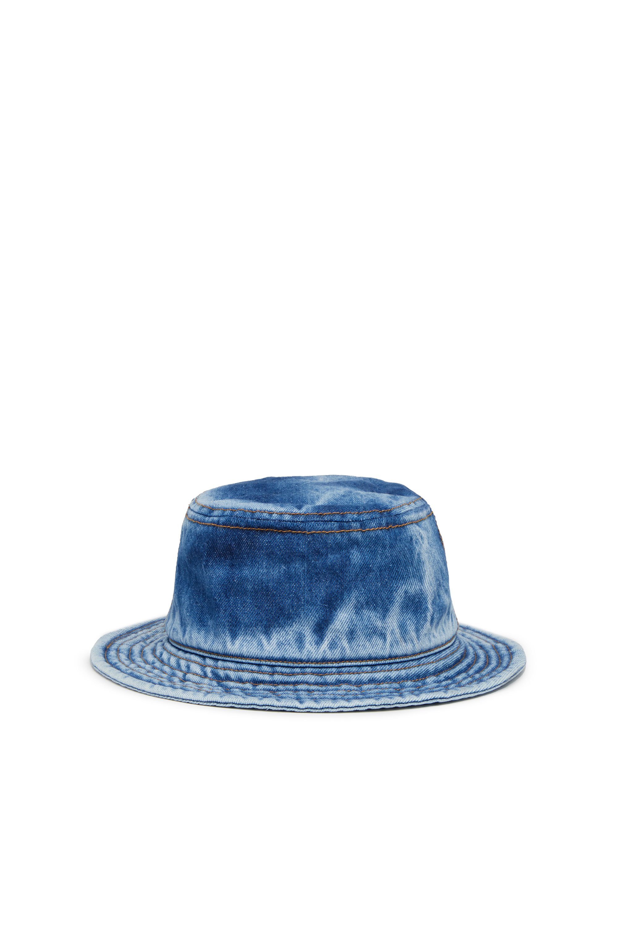 Diesel - C-LIB-FISHER, Man Bucket hat in washed denim in Blue - Image 2