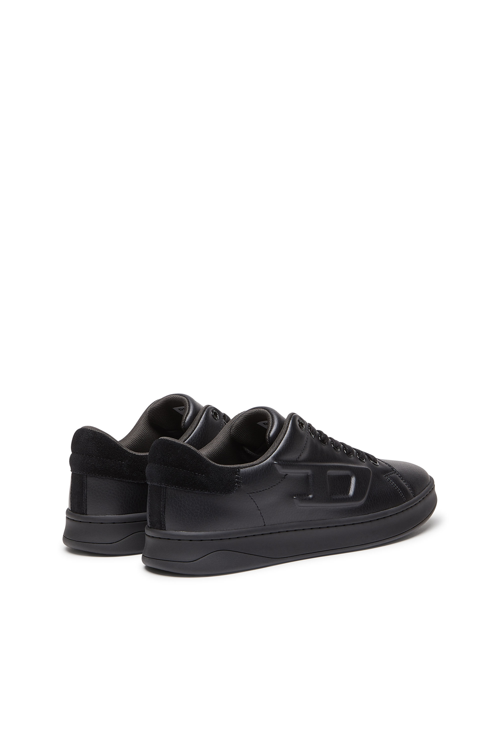 Diesel - S-ATHENE LOW, Man S-Athene Low-Sneakers with embossed D logo in Black - Image 3