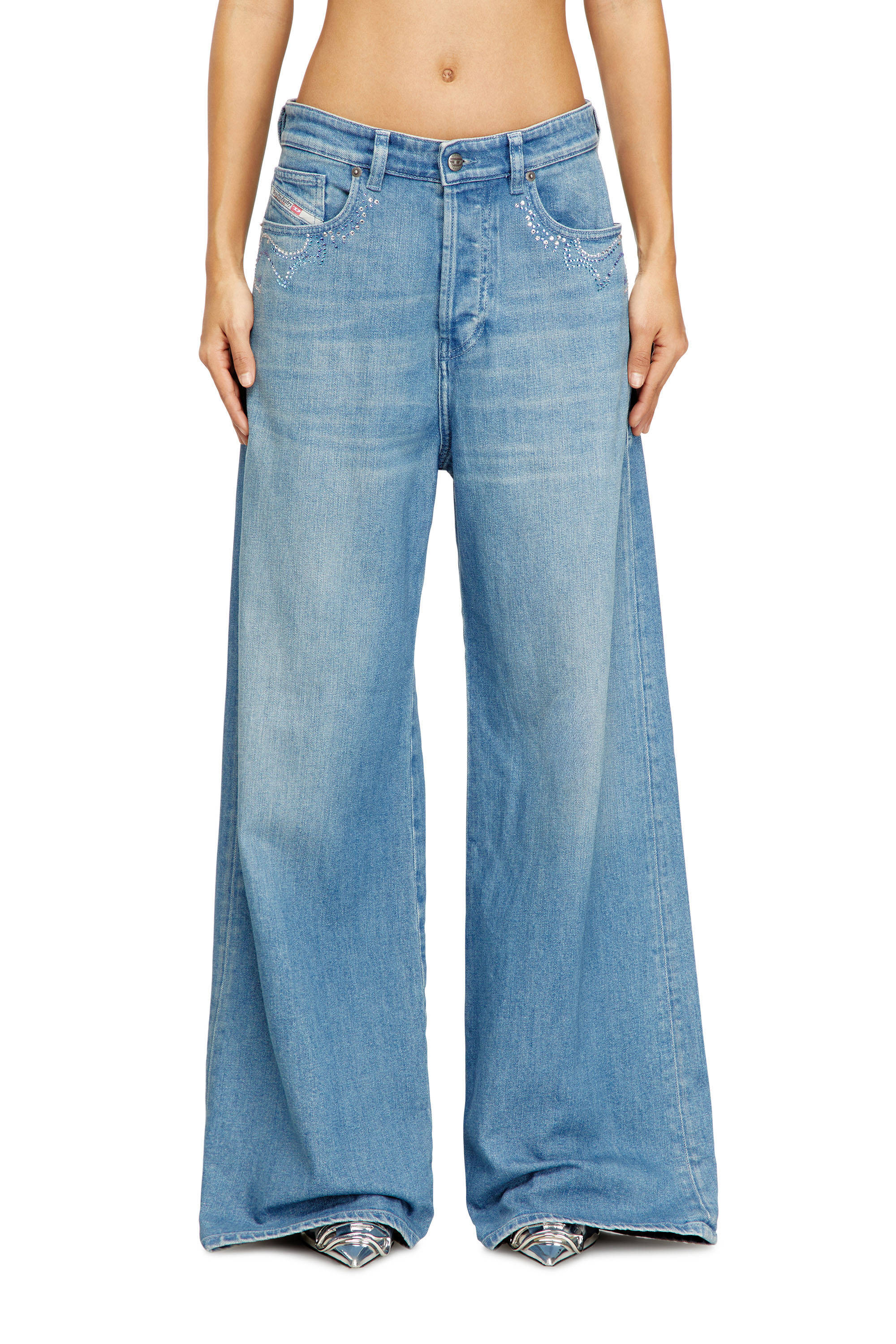 Diesel - Woman's Relaxed Jeans 1996 D-Sire 09Q18, null - 3