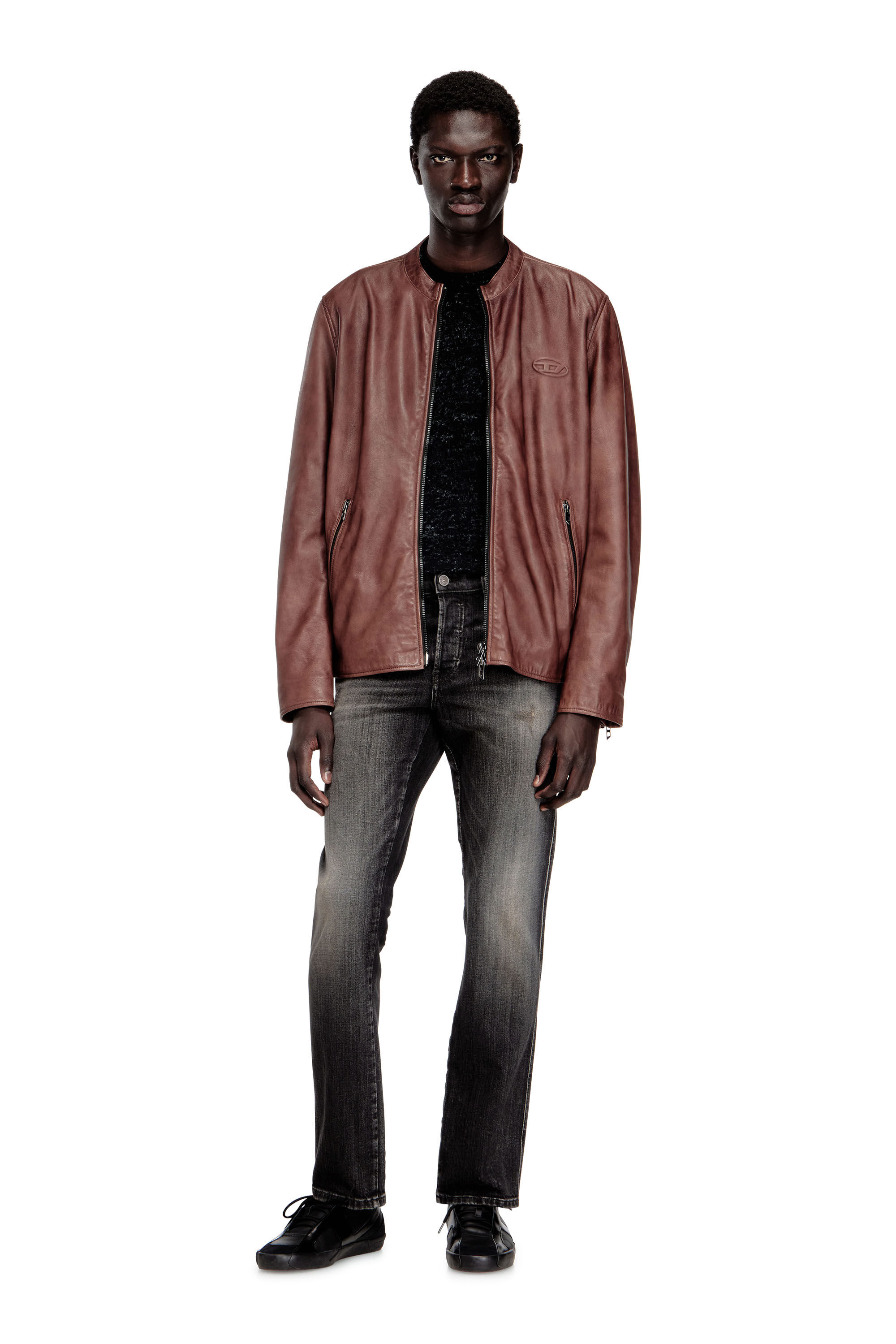 Diesel - Man's Slim Jeans 1993 D-Vyl 0ADBU, Black - 1