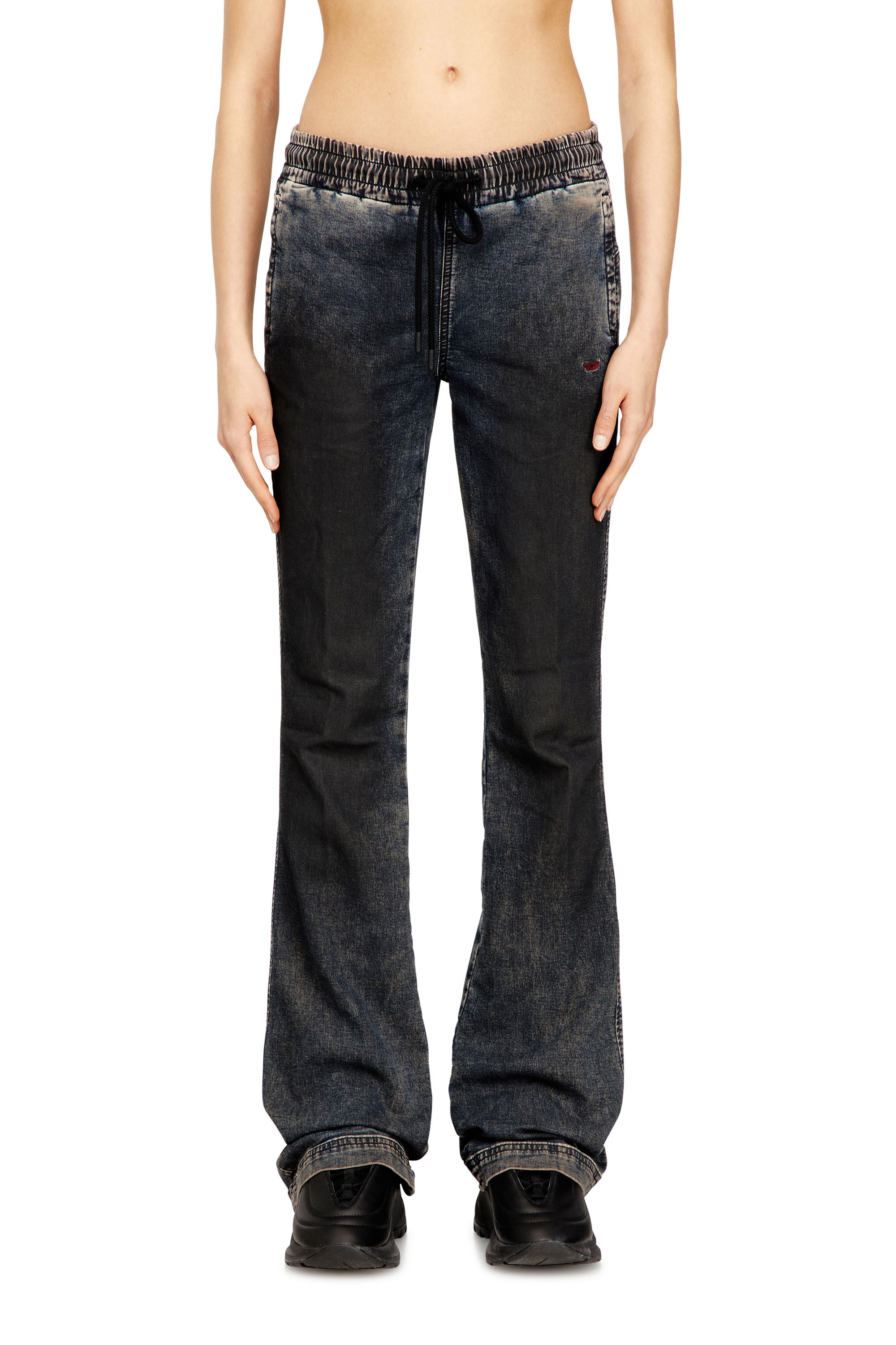 Diesel - Woman's Bootcut 2069 D-Ebbey Joggjeans® 09N64, Dark Blue - 2