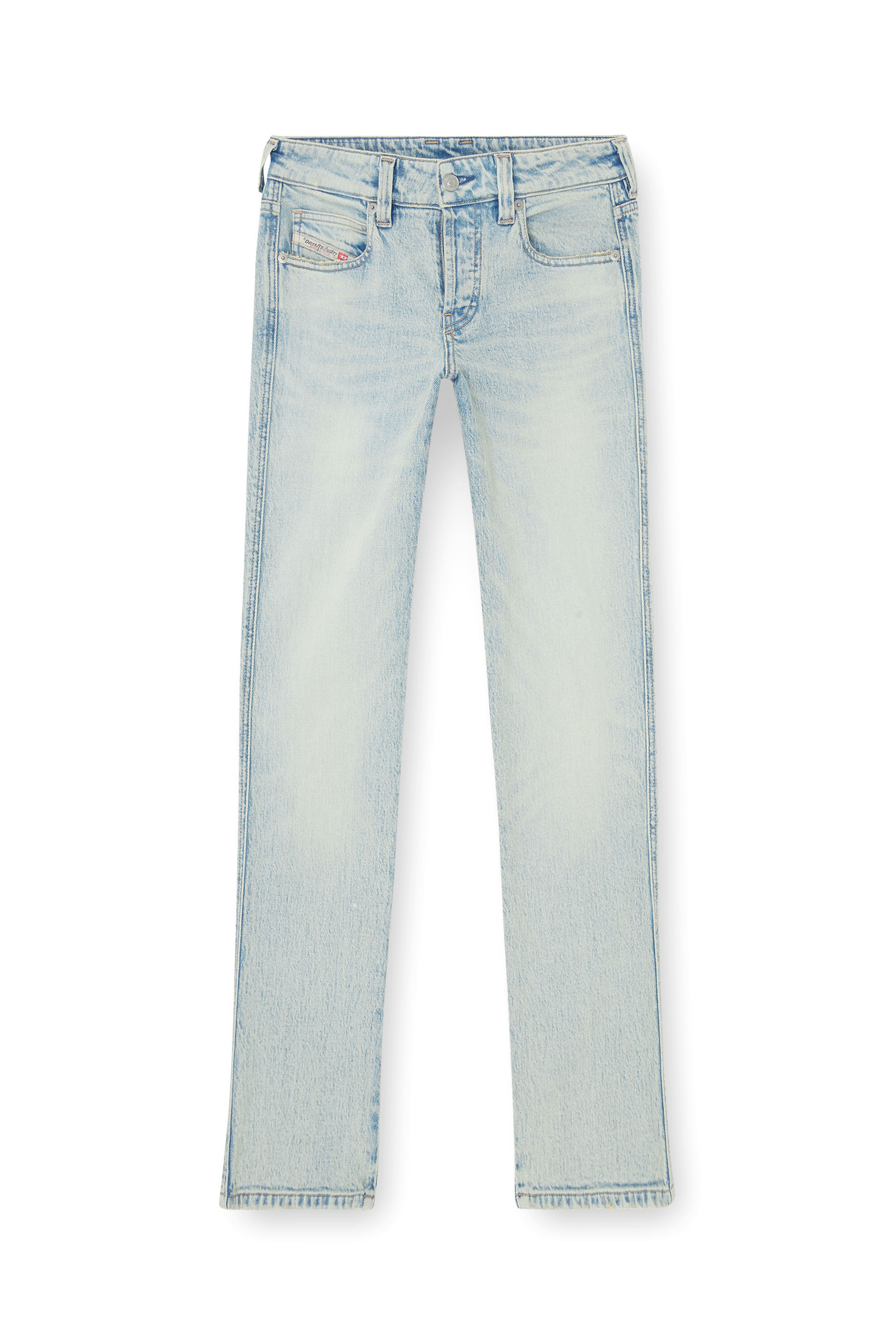 Diesel - Woman's Slim Jeans 1992 D-Jiann 0KBBK, Light Blue - 6