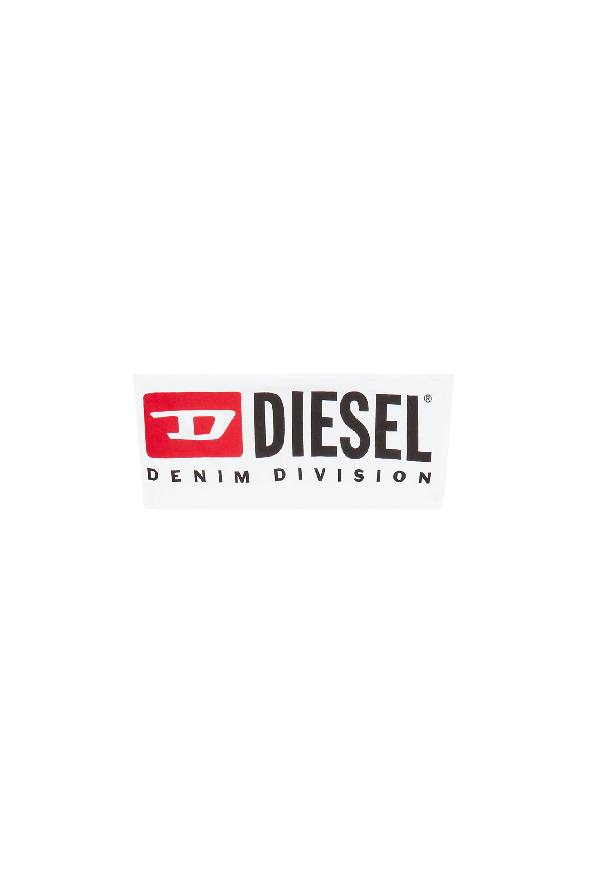 Diesel - UFSB-MELANIE, Woman Strapless bra with maxi logo in White - Image 2