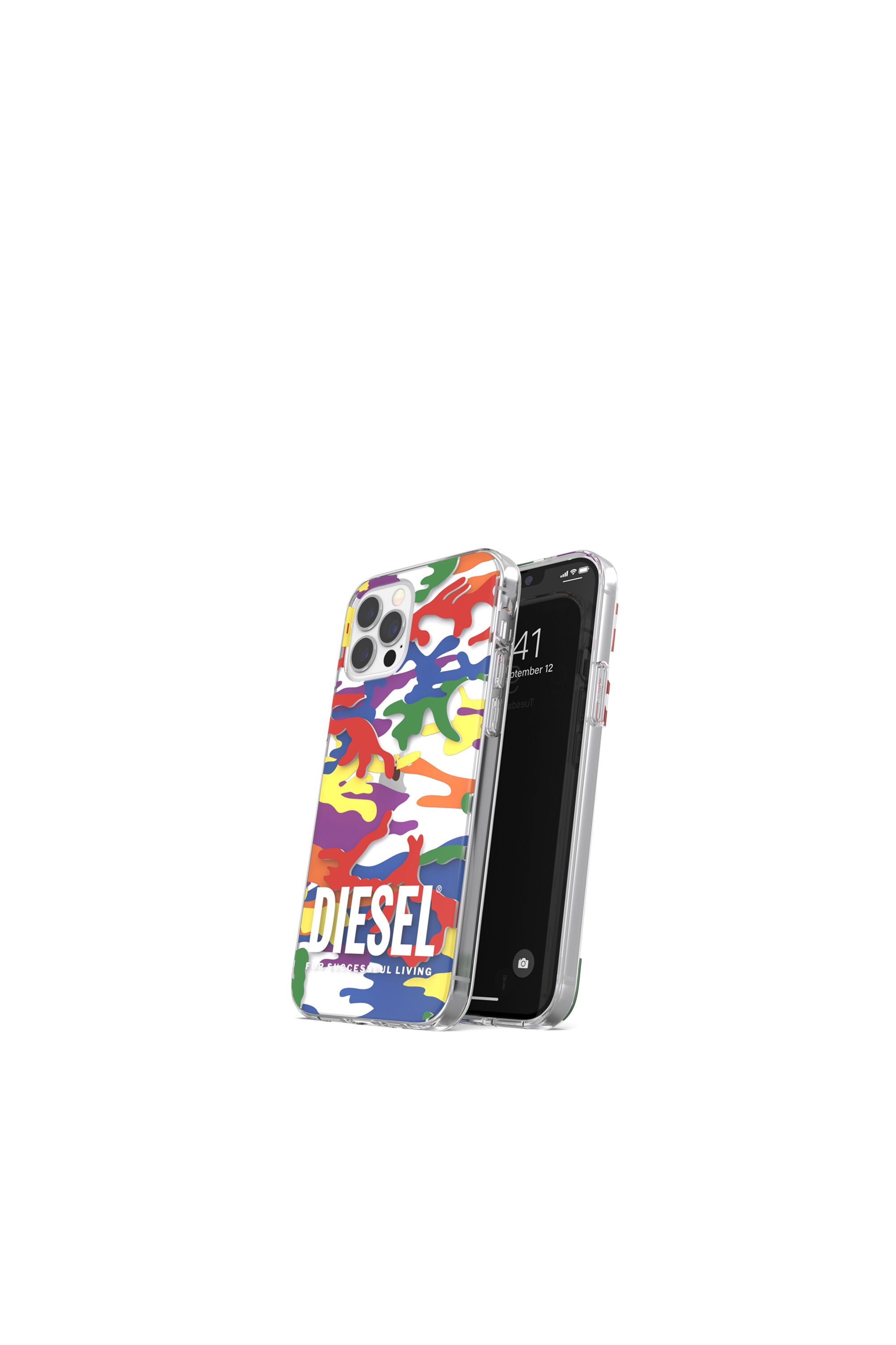 Diesel - 44332  STANDARD CASES, Unisex Clear case Pride for iPhone 12 / 12 Pro in Multicolor - Image 3