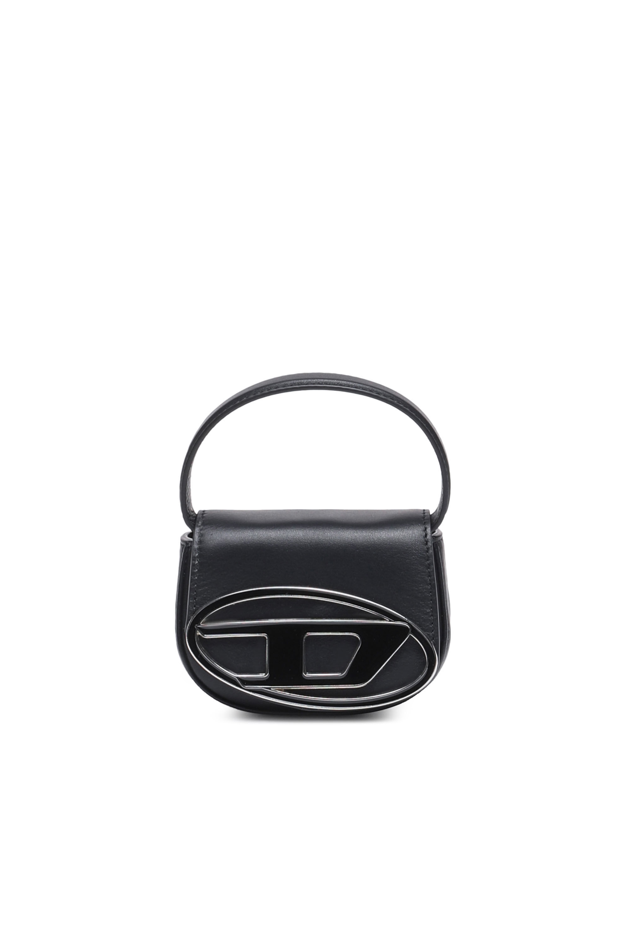 Diesel - 1DR XS, Woman 1DR XS-Iconic mini bag with D logo plaque in Black - Image 1