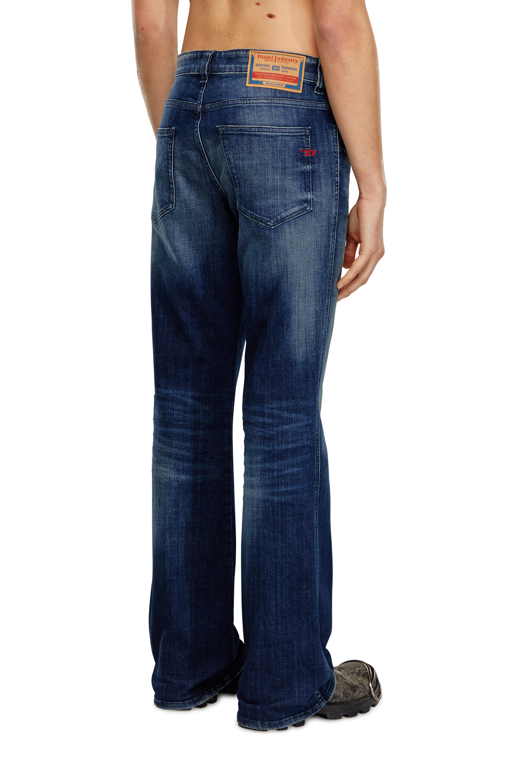 Diesel - Man Bootcut Jeans 1998 D-Buck 09H35, Dark Blue - Image 4