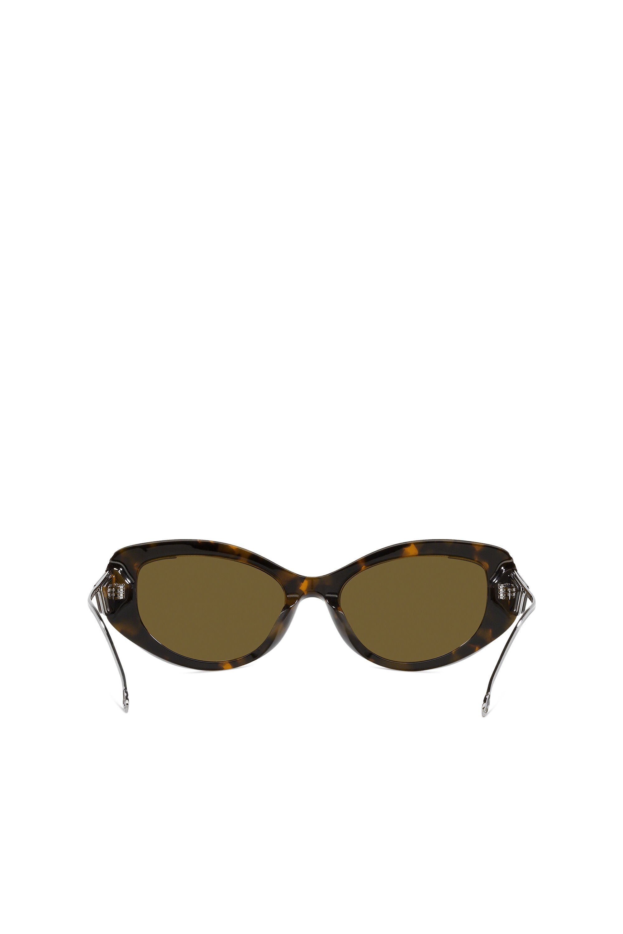 Diesel - 0DL2001, Unisex Cat-eye style sunglasses in Brown - Image 3