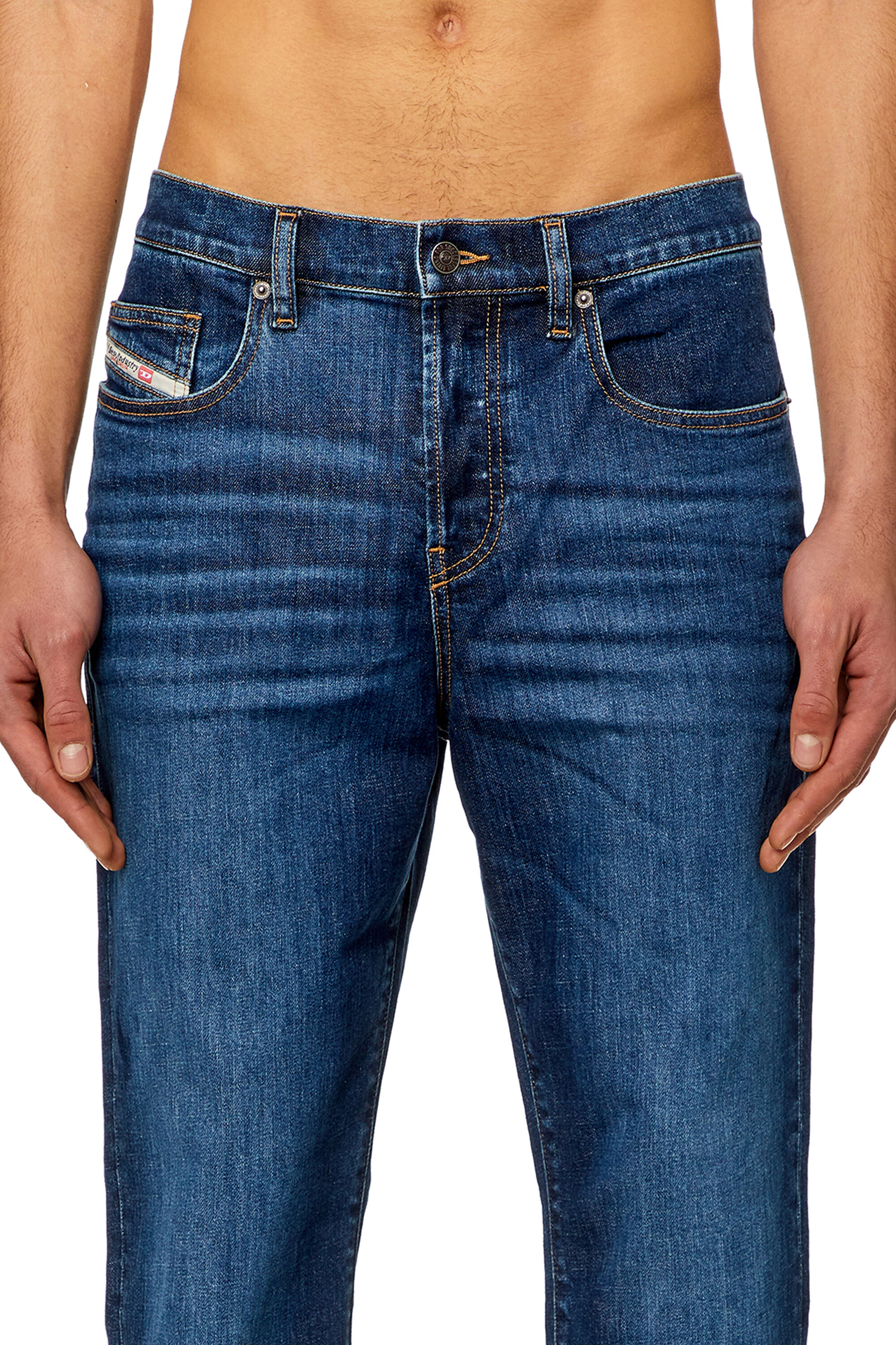 Diesel - Man Straight Jeans 2020 D-Viker 0PFAZ, Dark Blue - Image 5