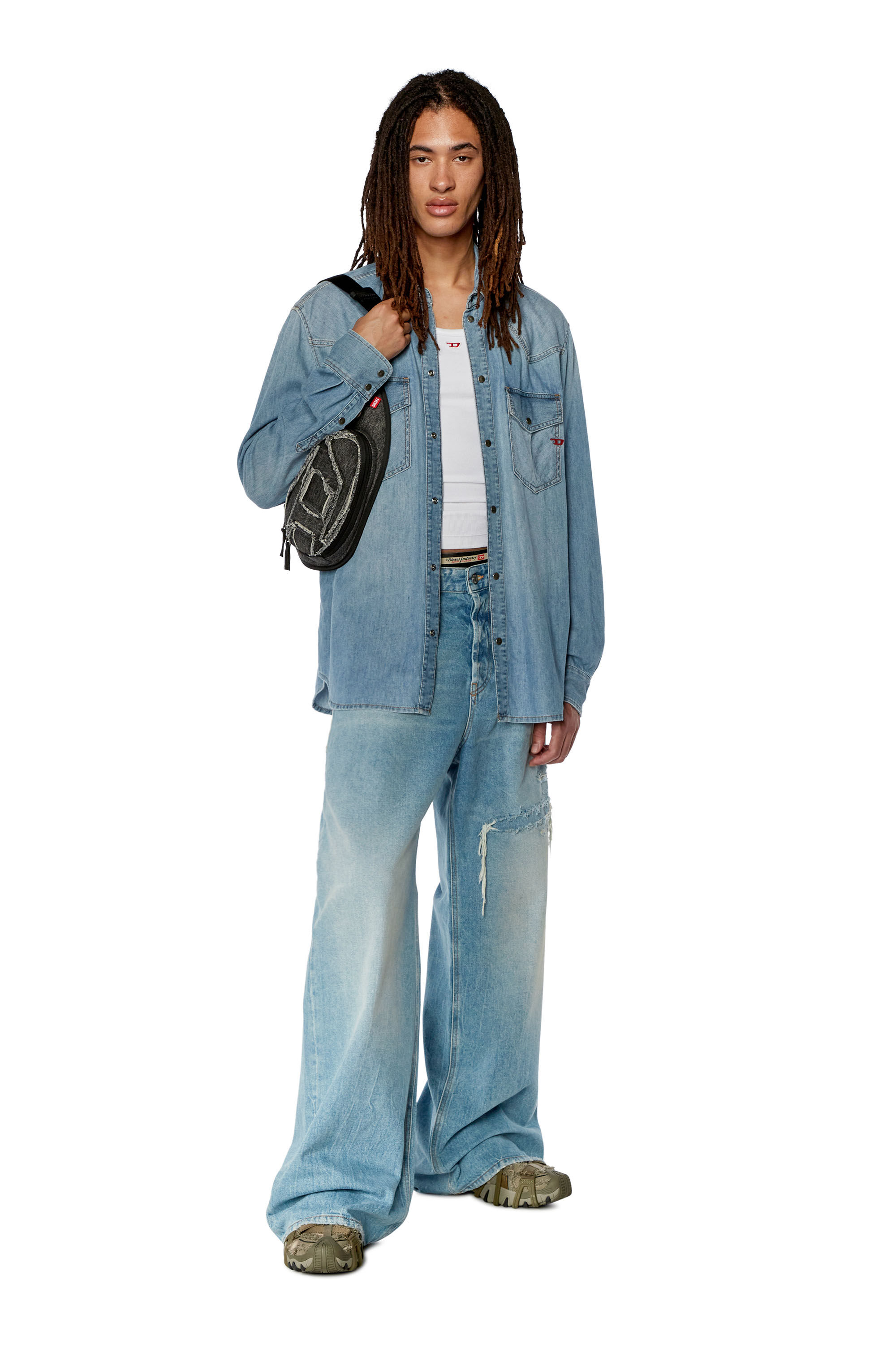 DIESEL Relaxed Jeans D-Rise モーガン蔵人着用