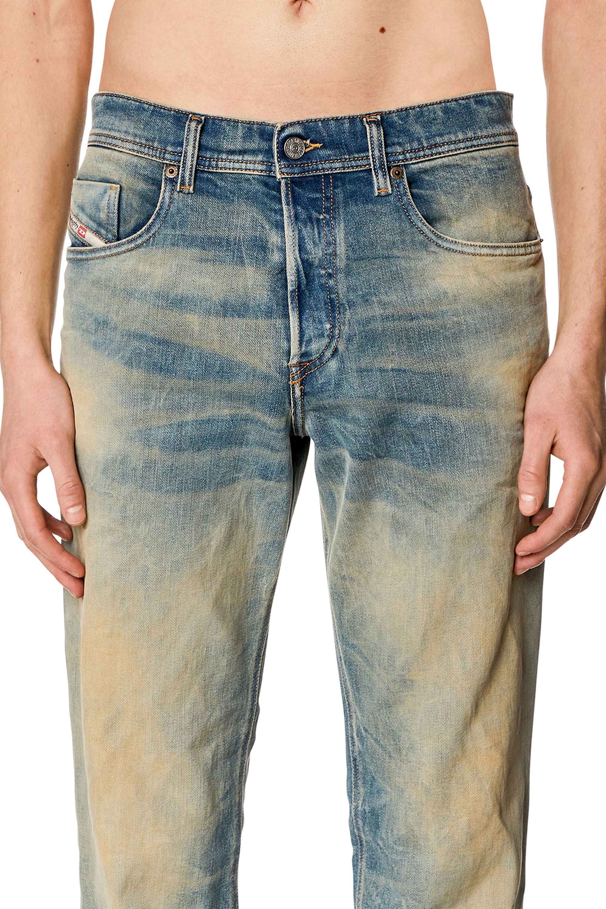 Diesel - Man Tapered Jeans 2023 D-Finitive 09H78, Medium blue - Image 5