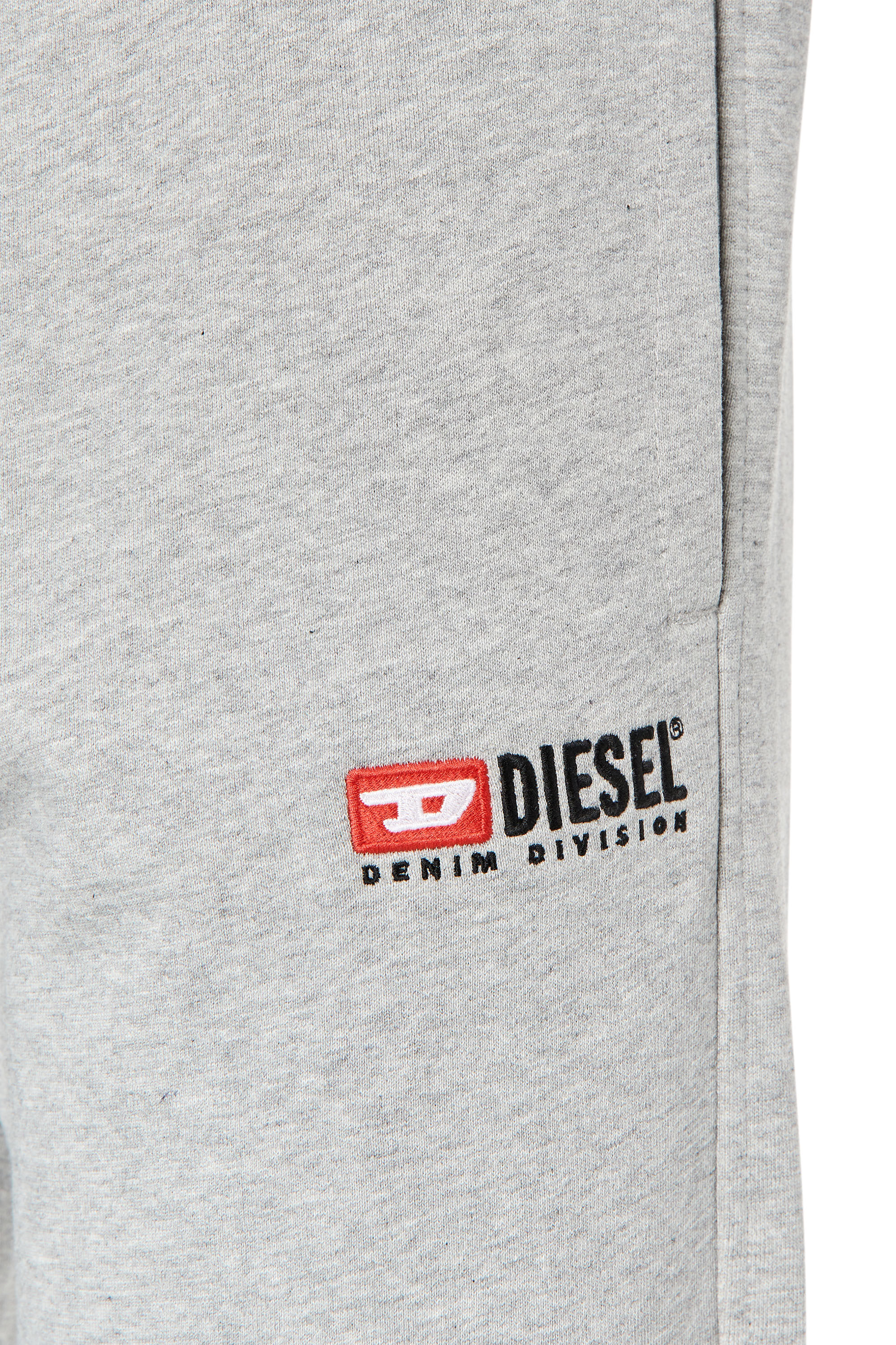 Diesel - P-TARY-DIV, Man Track pants with embroidered logo in Grey - Image 5