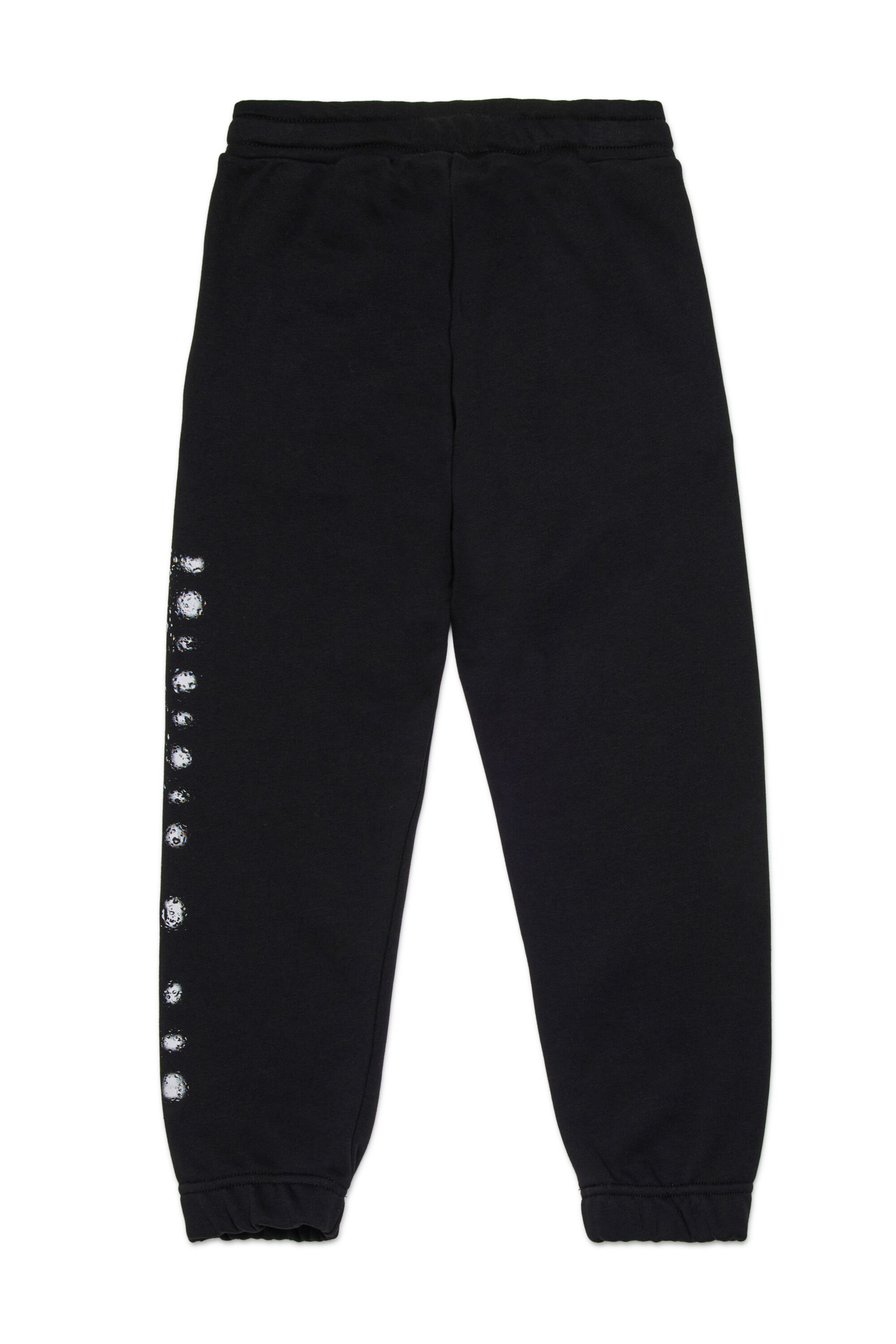 Diesel - PANTLI, Man's Cotton sweatpants with drawstring in Black - 2