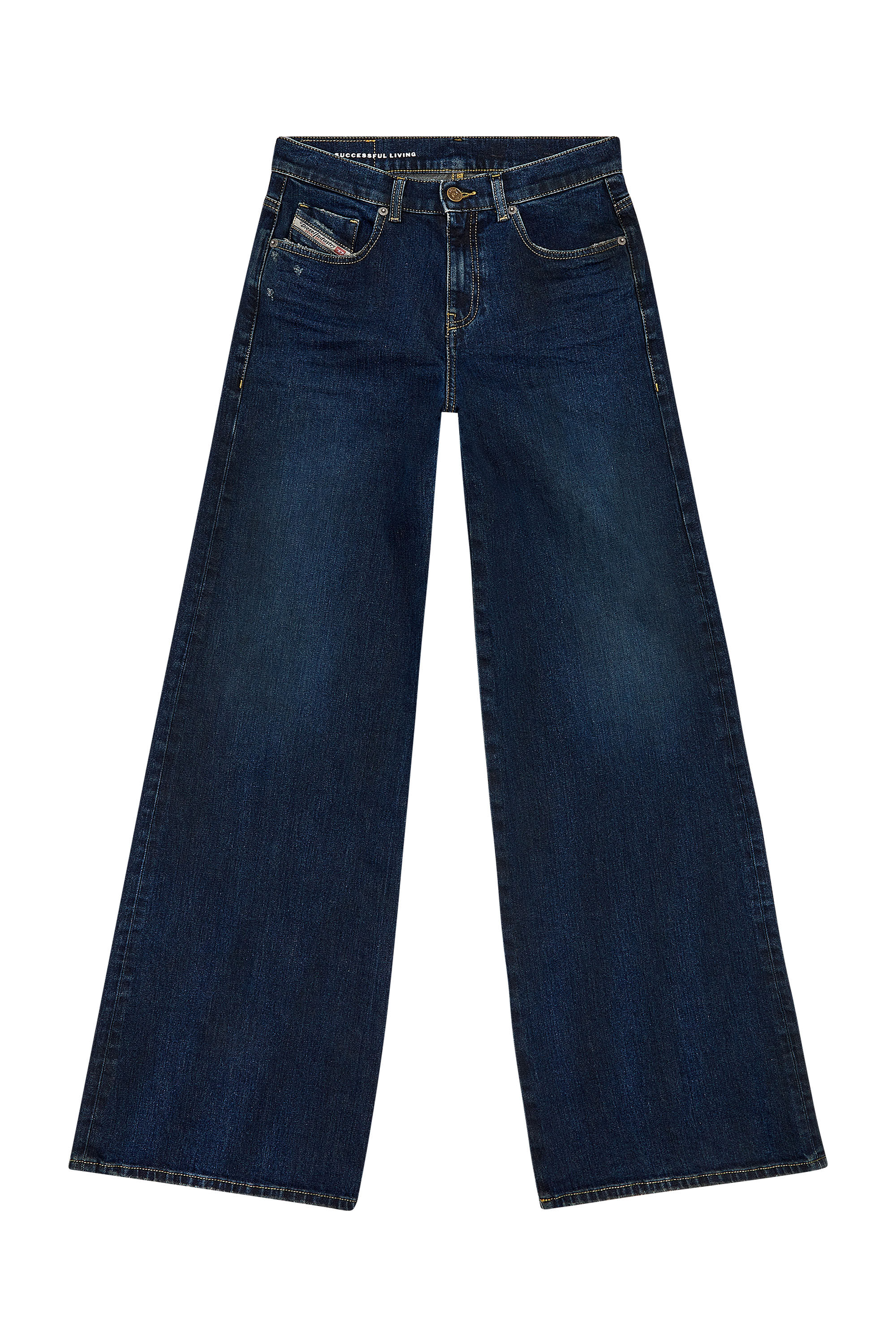 Diesel - Woman Bootcut and Flare Jeans 1978 D-Akemi 09H48, Dark Blue - Image 2