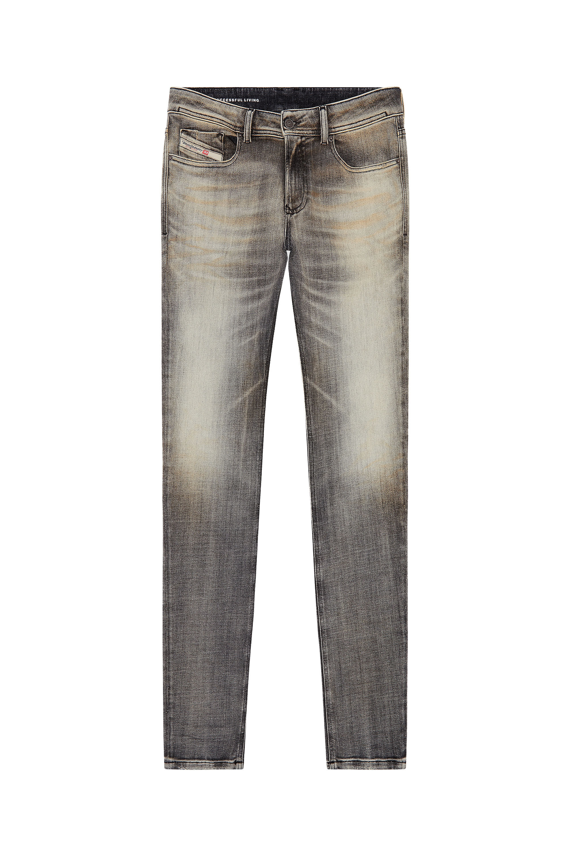 Diesel - Man Skinny Jeans 1979 Sleenker 09H74, Grey - Image 2