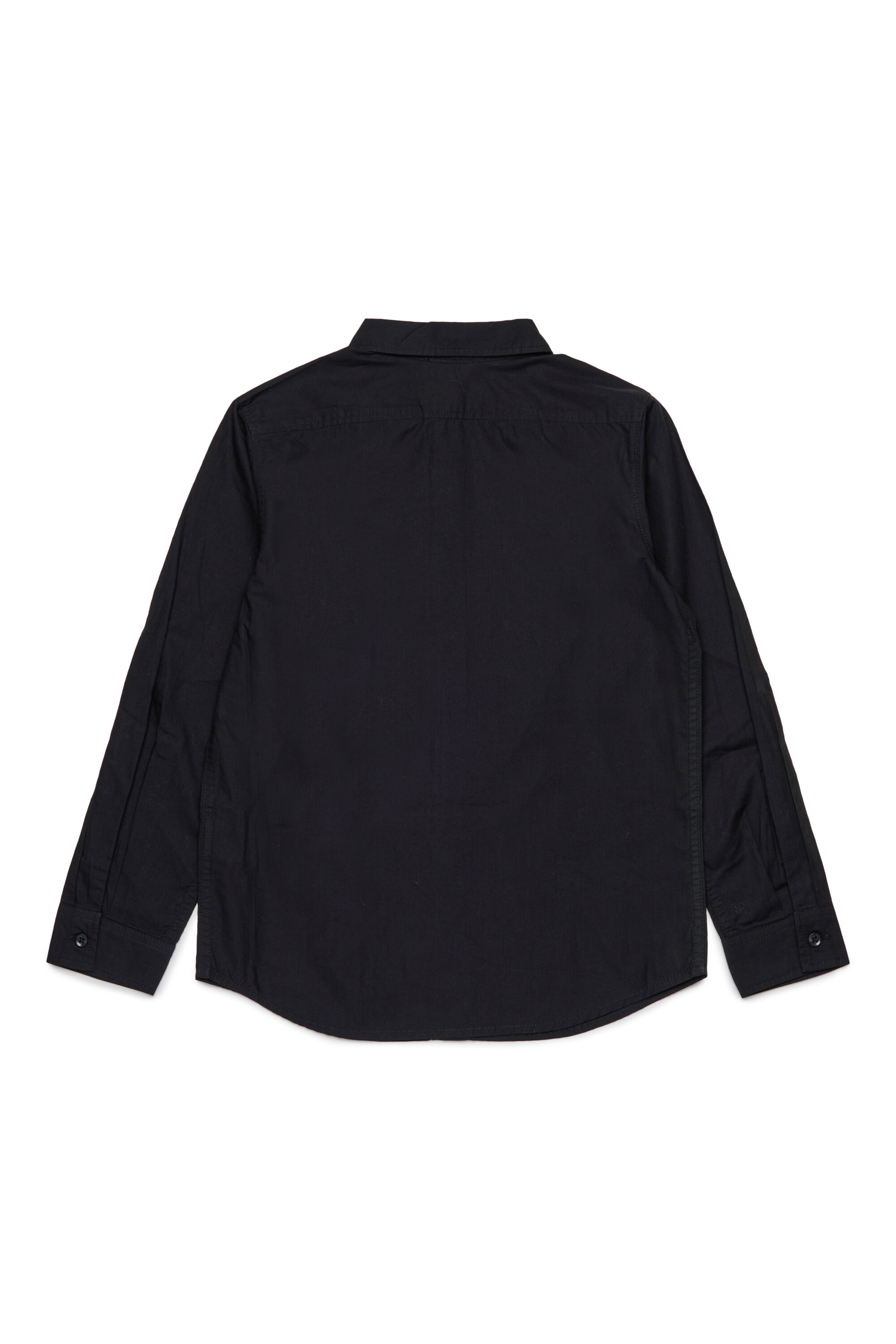 Diesel - CSTANLEYX, Man's Cotton shirt in Black - 2