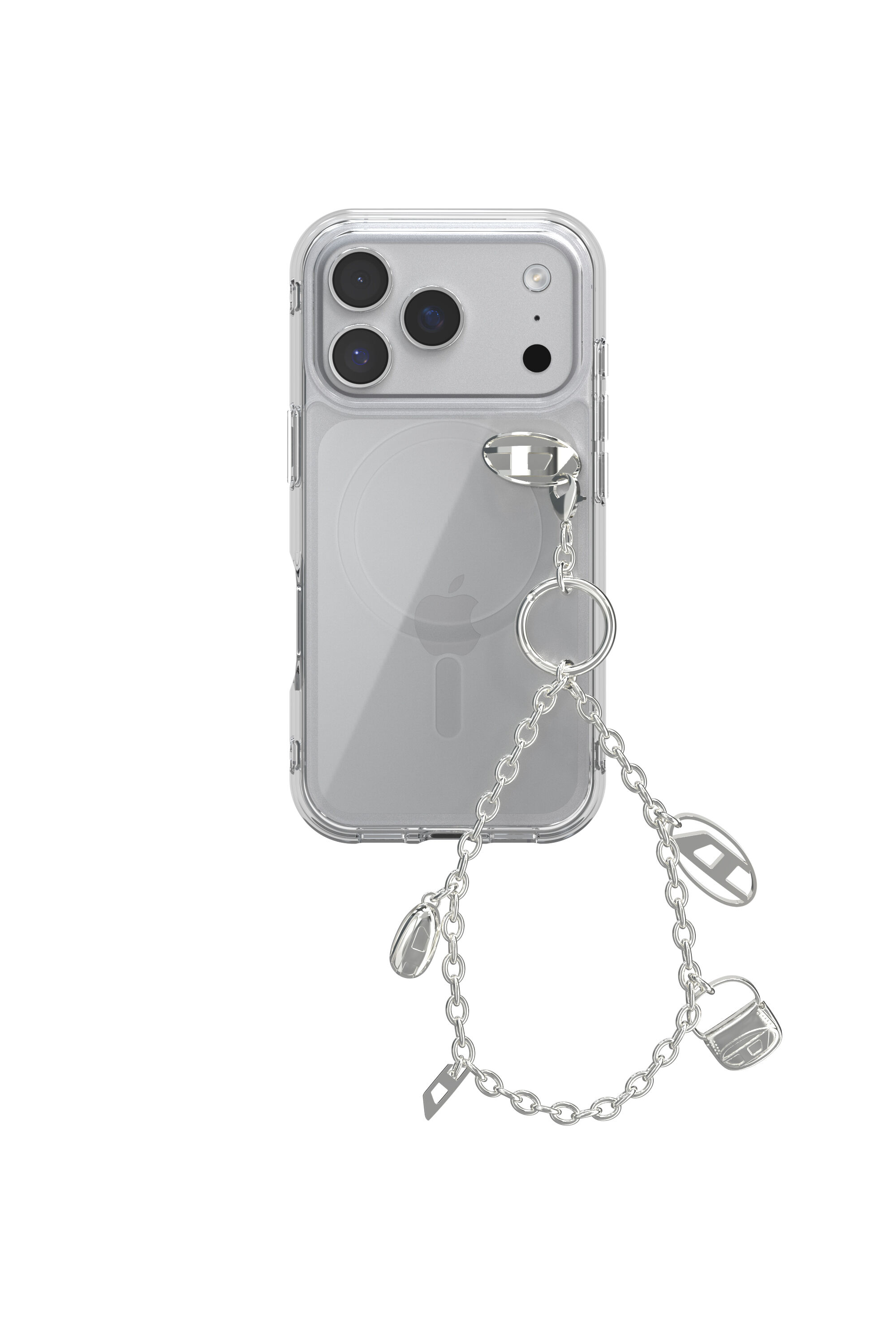Diesel - 60456  PHONE CHARM, Unisex's Phone Charm & Charm Holder & Dust Plug in Silver - 2