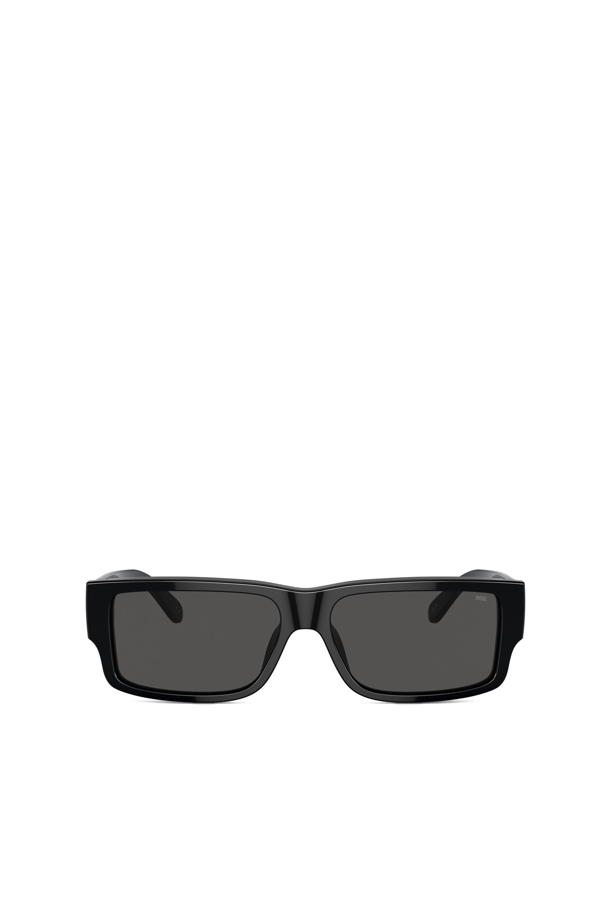 Diesel - 0DL2003, Man Rectangle sunglasses in Grey - Image 1