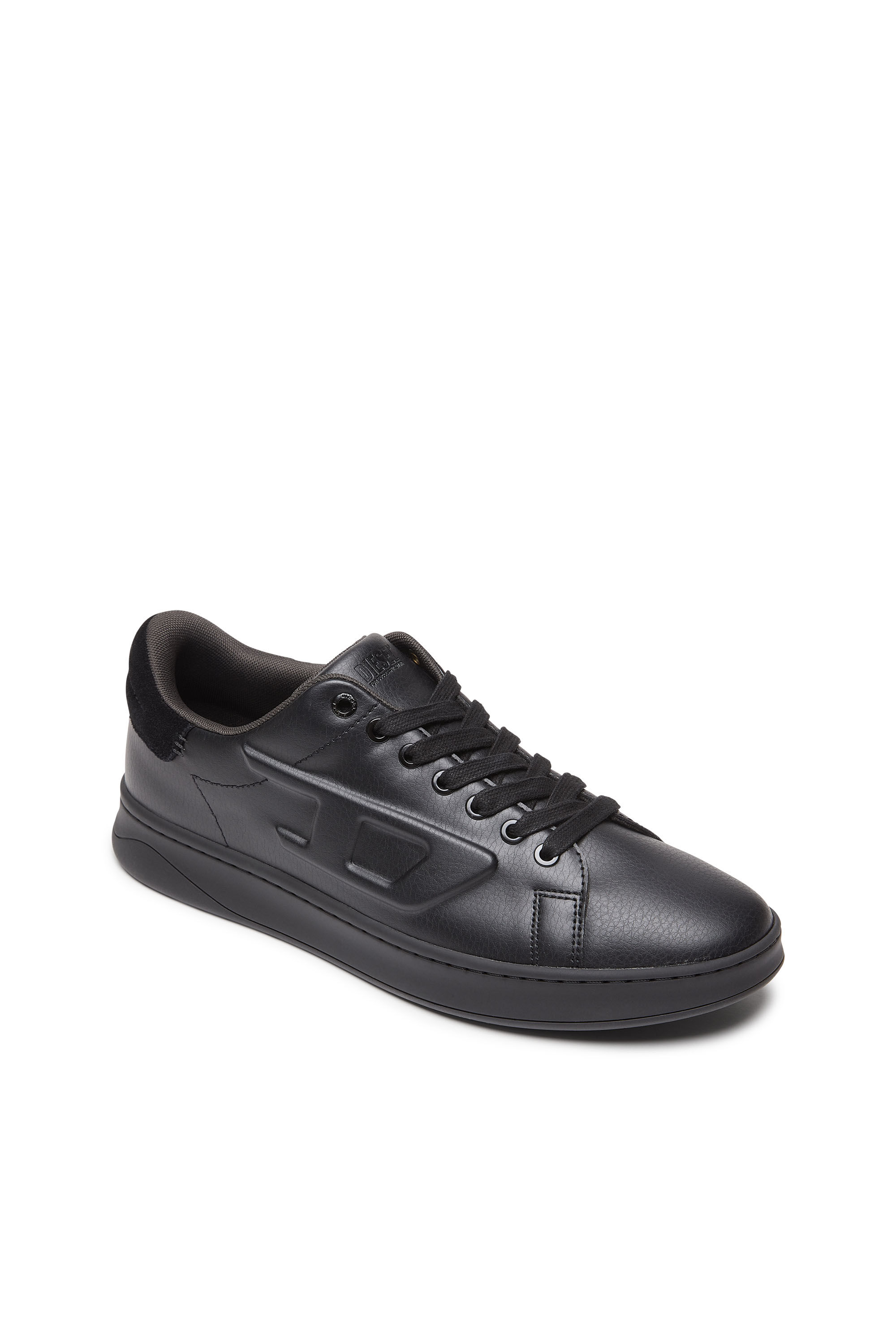 Diesel - S-ATHENE LOW, Man S-Athene Low-Sneakers with embossed D logo in Black - Image 6