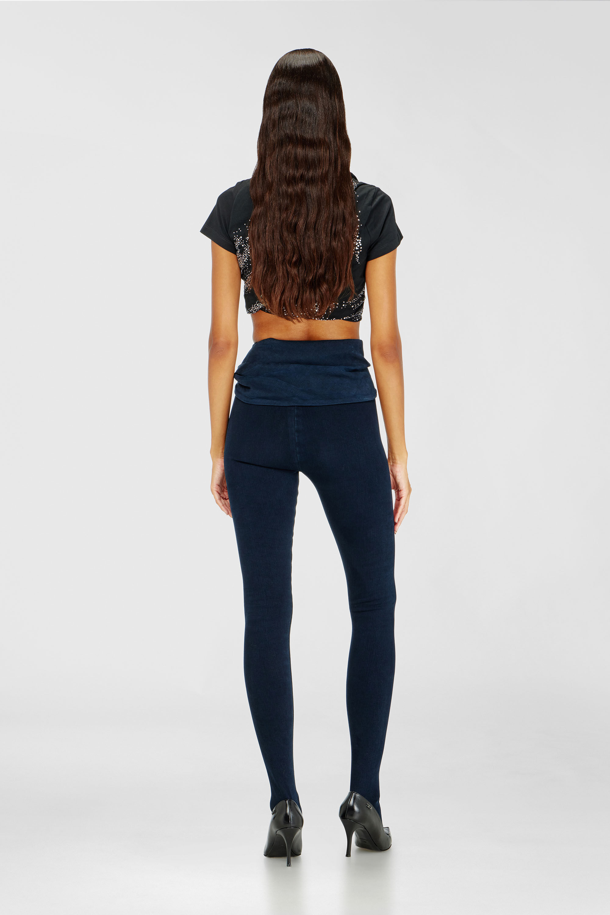 Diesel - Woman's Skinny Jeans D-Velly 09R36, Dark Blue - 3