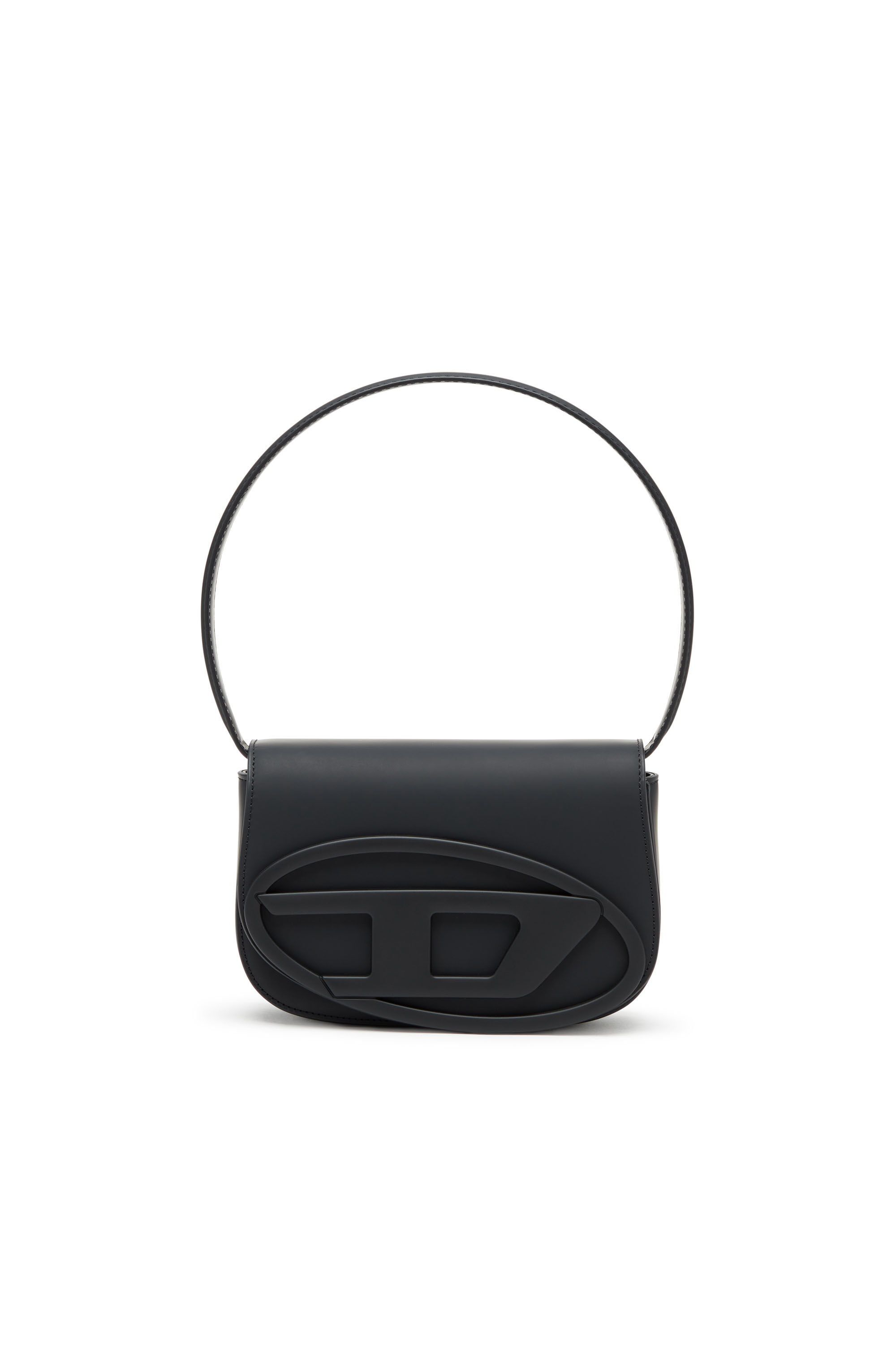 Diesel - 1DR, Woman 1DR-Iconic shoulder bag in matte leather in Black - Image 6