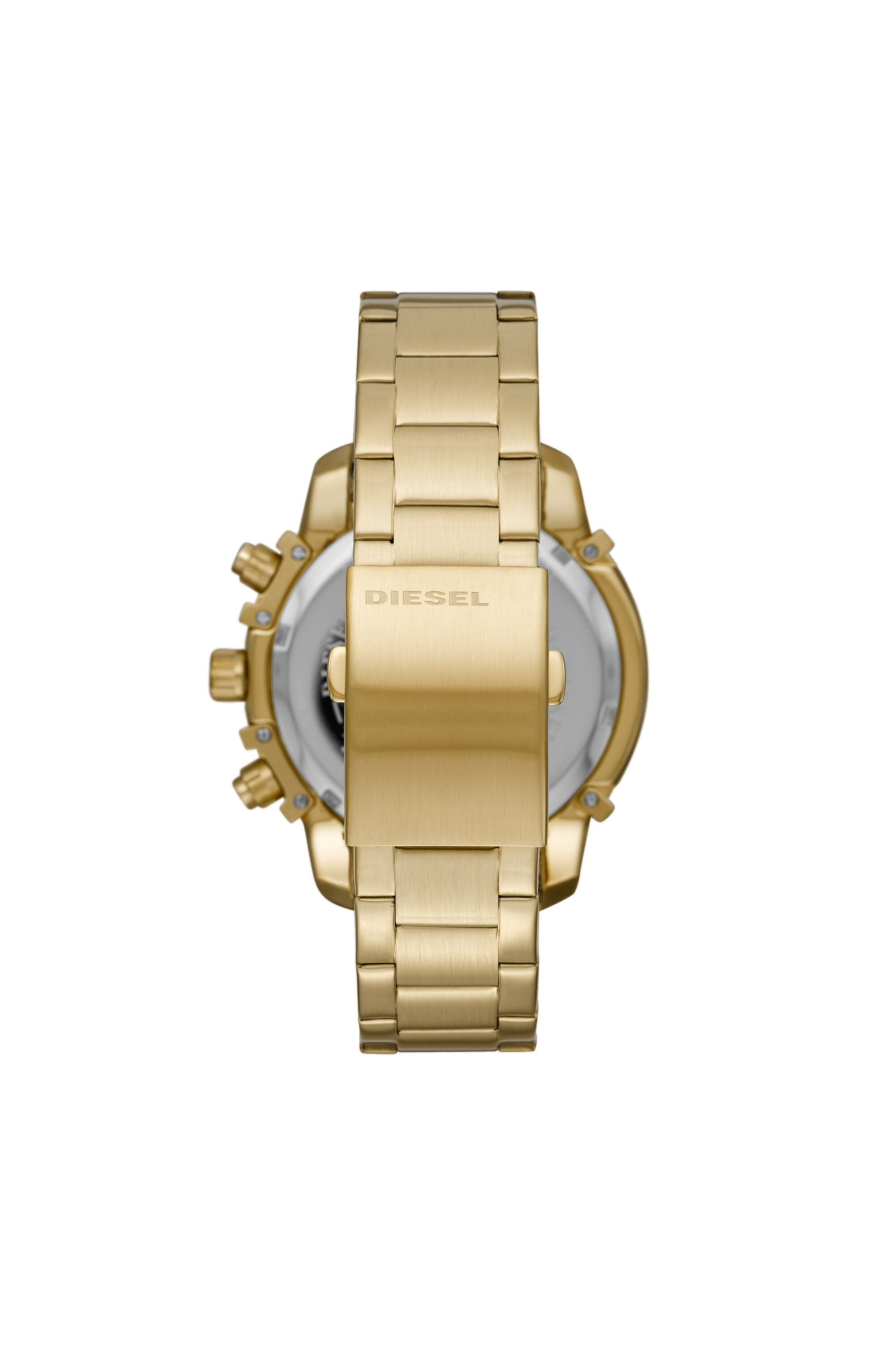 Diesel - DZ4522, Man Griffed chronograph gold-tone stainless steel watch in Oro - Image 2