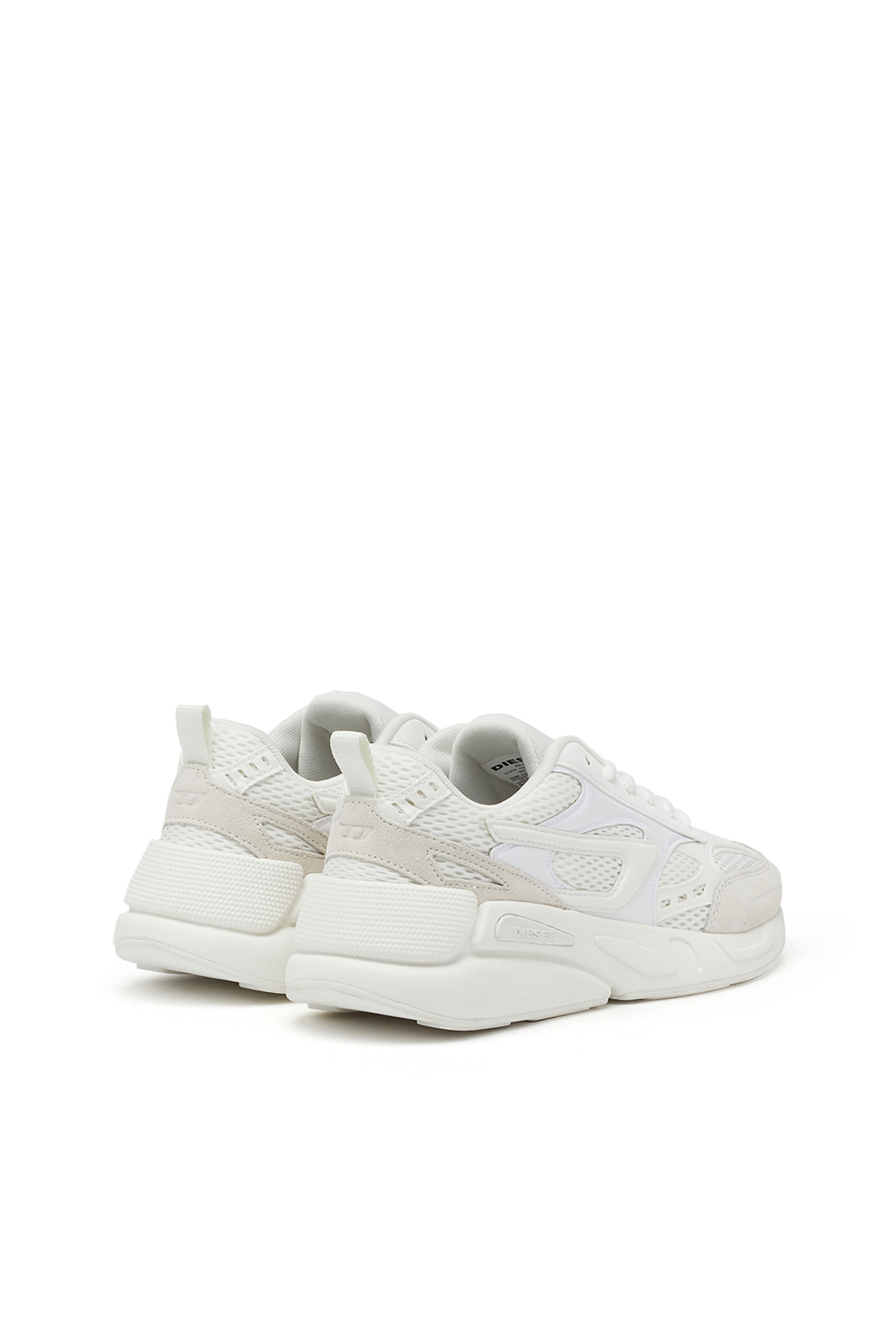 Diesel - S-SERENDIPITY SPORT W, Woman S-Serendipity-Sneakers in mesh and suede in White - Image 3