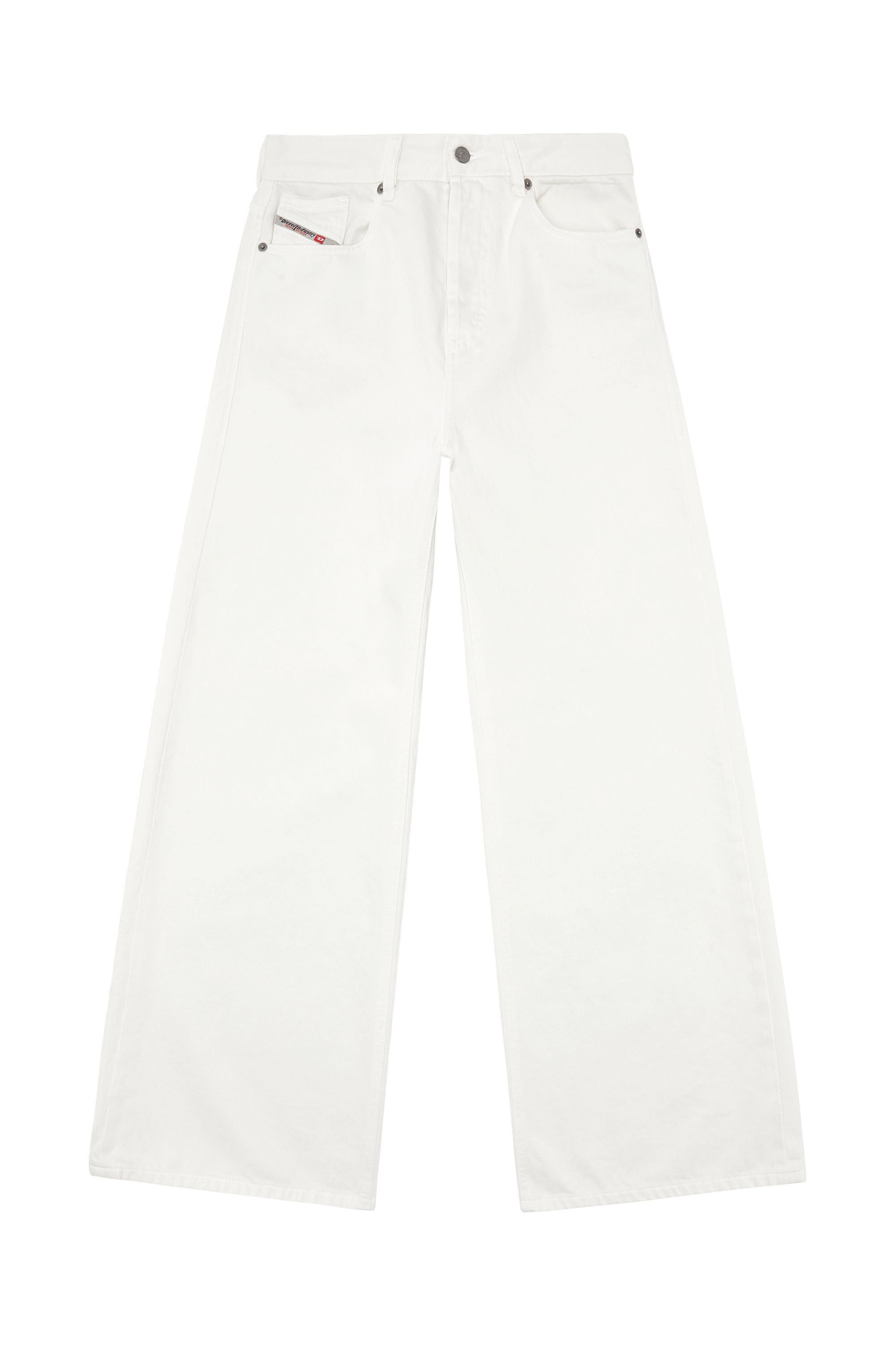 Diesel - Woman Straight Jeans 1996 D-Sire 09I41, White - Image 2