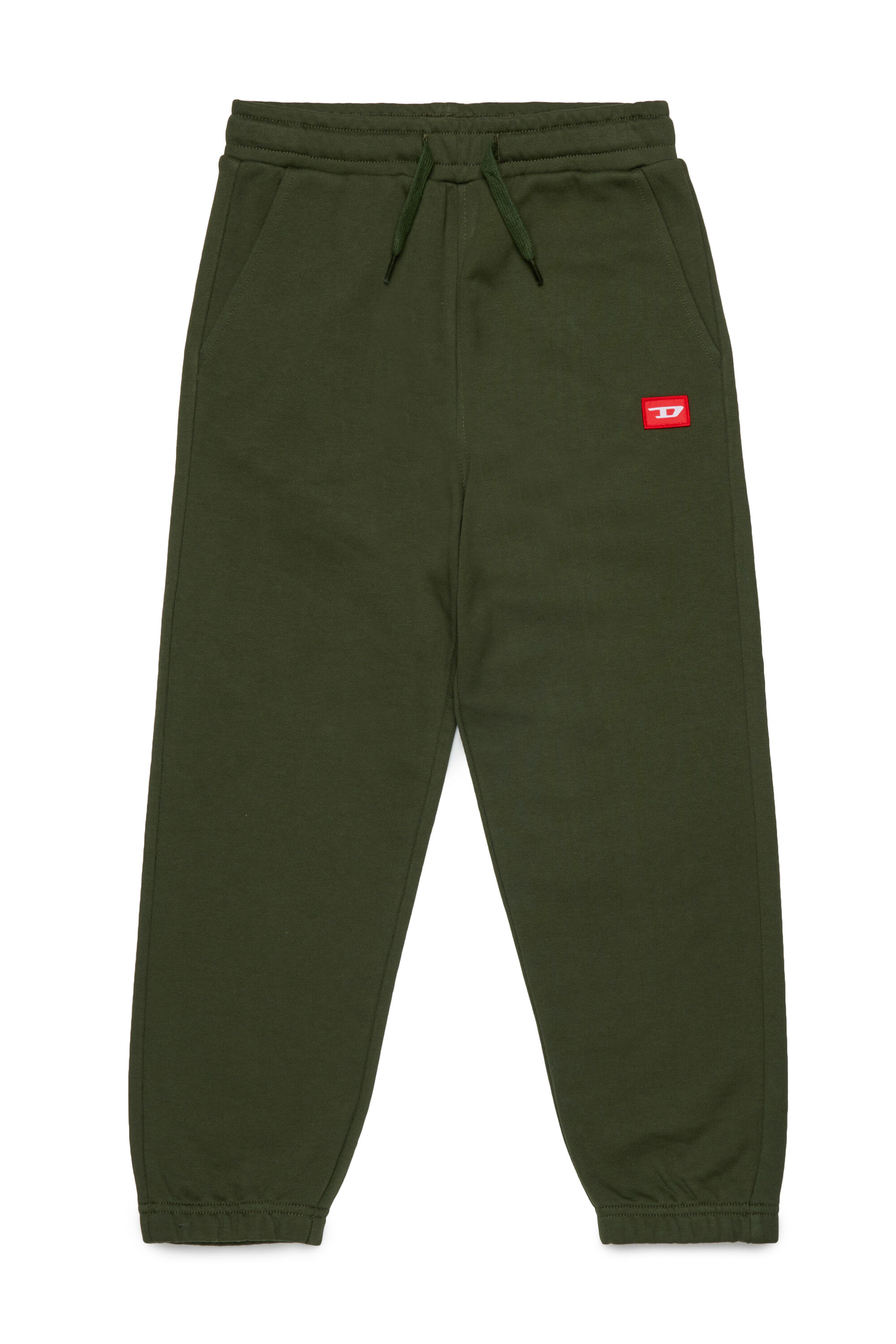 Diesel - PXGIN, Unisex's Cotton pants with side pockets in Green - 1