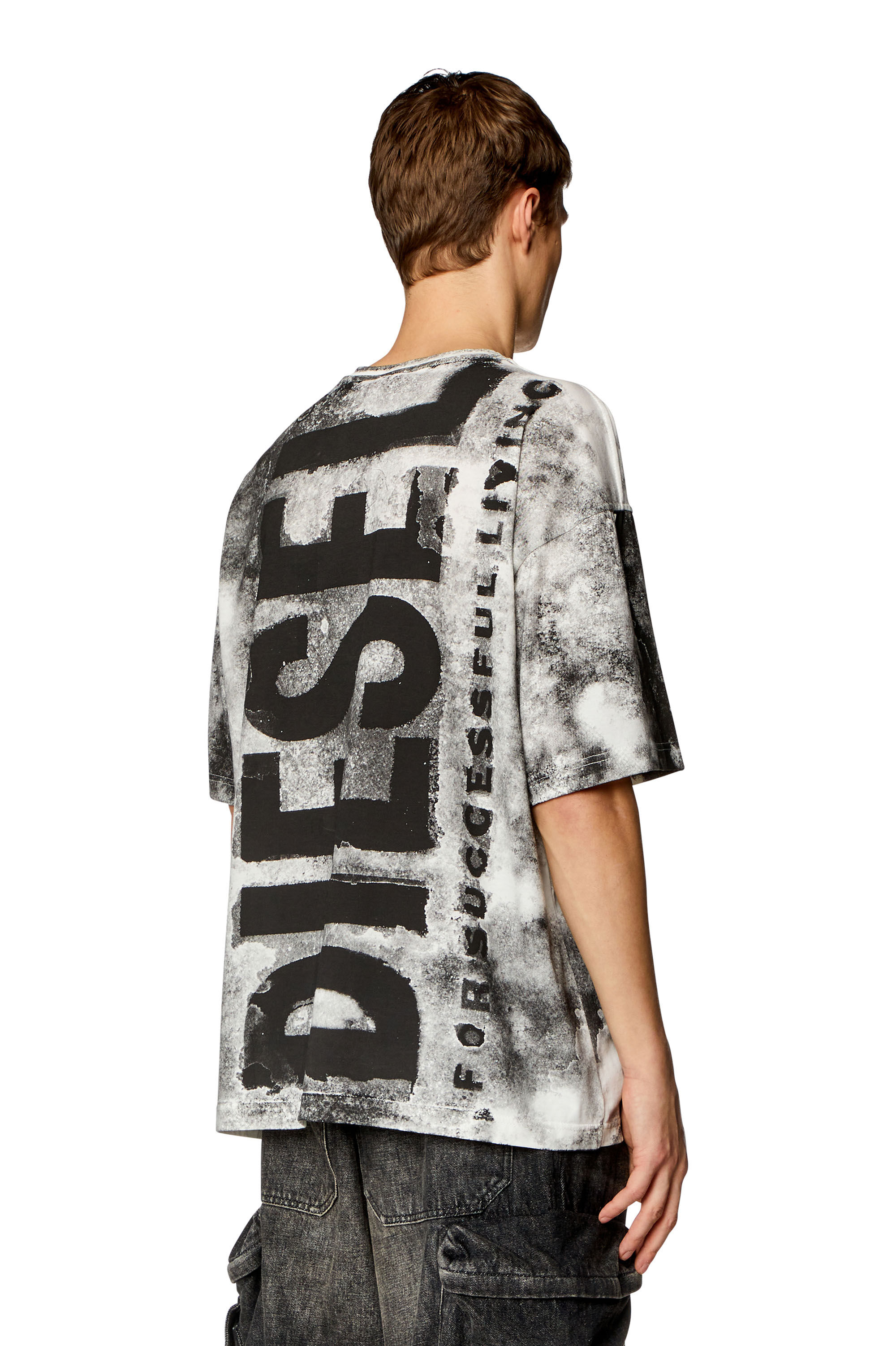 Diesel - T-BOXT-BISC, Grey/Black - Image 4