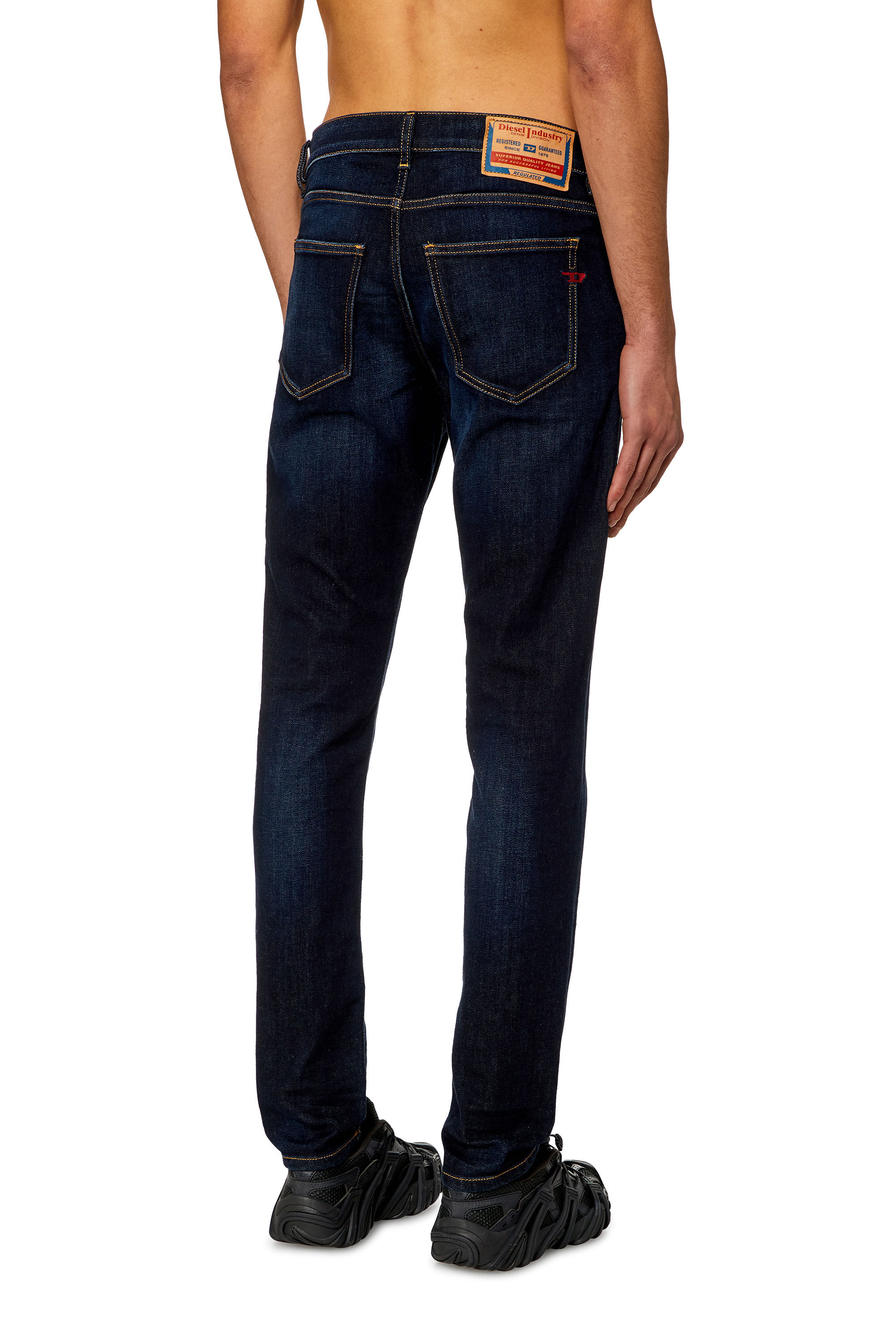 Diesel - Man Slim Jeans 2019 D-Strukt 009ZS, Dark Blue - Image 4