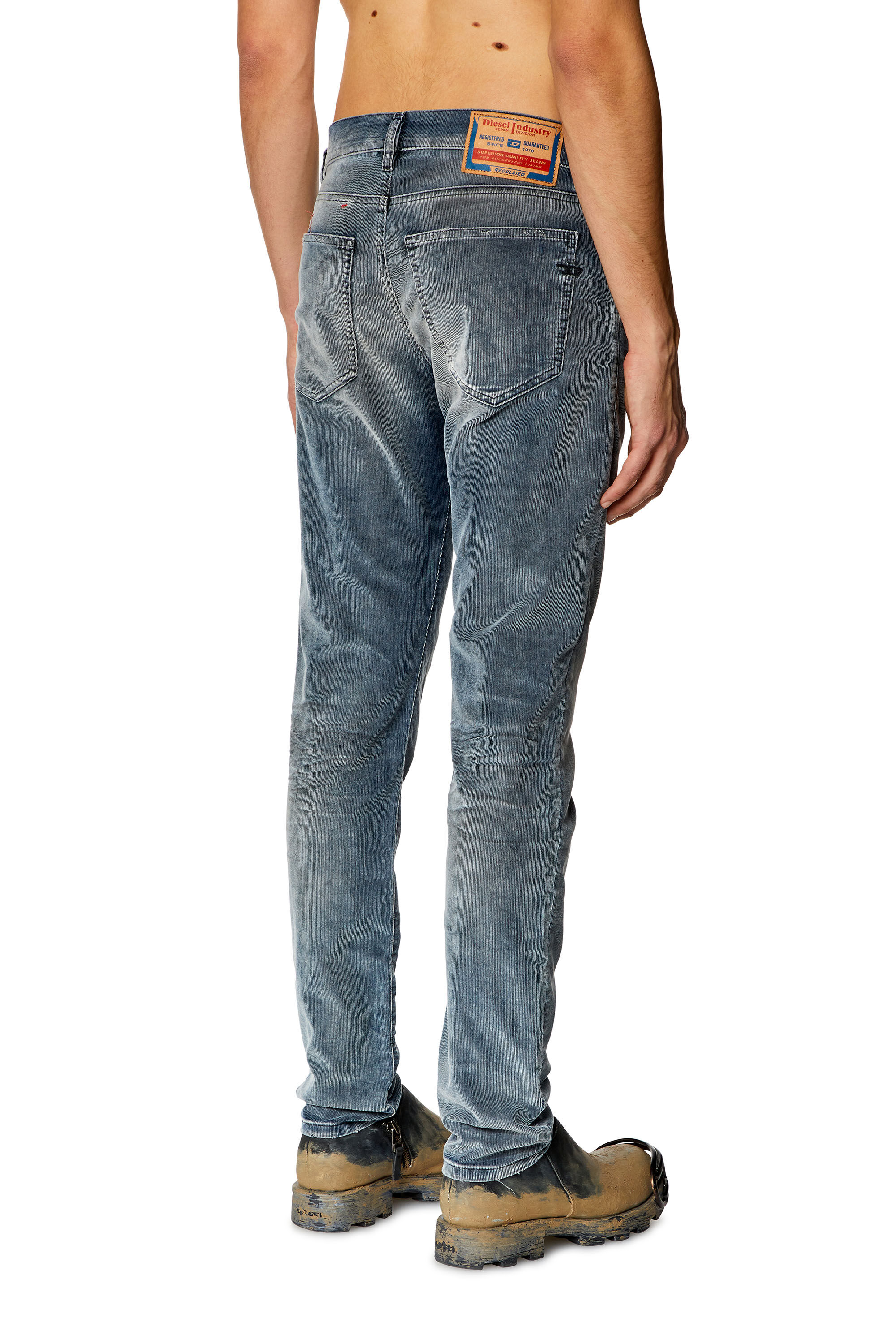 Diesel - Man Slim Jeans 2019 D-Strukt 068JF, Dark Blue - Image 4