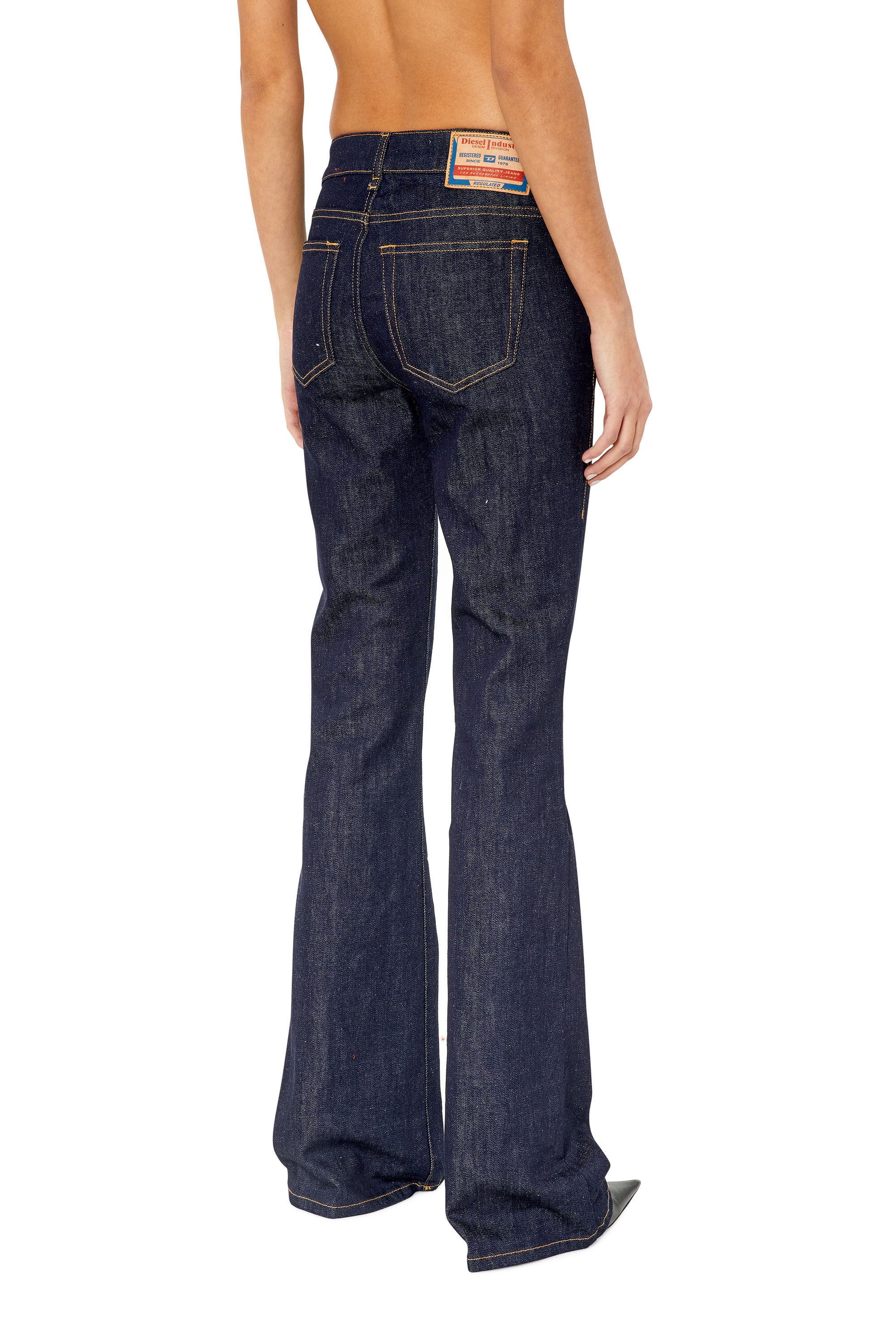 Diesel - Woman Bootcut and Flare Jeans 1969 D-Ebbey Z9B89, Dark Blue - Image 4