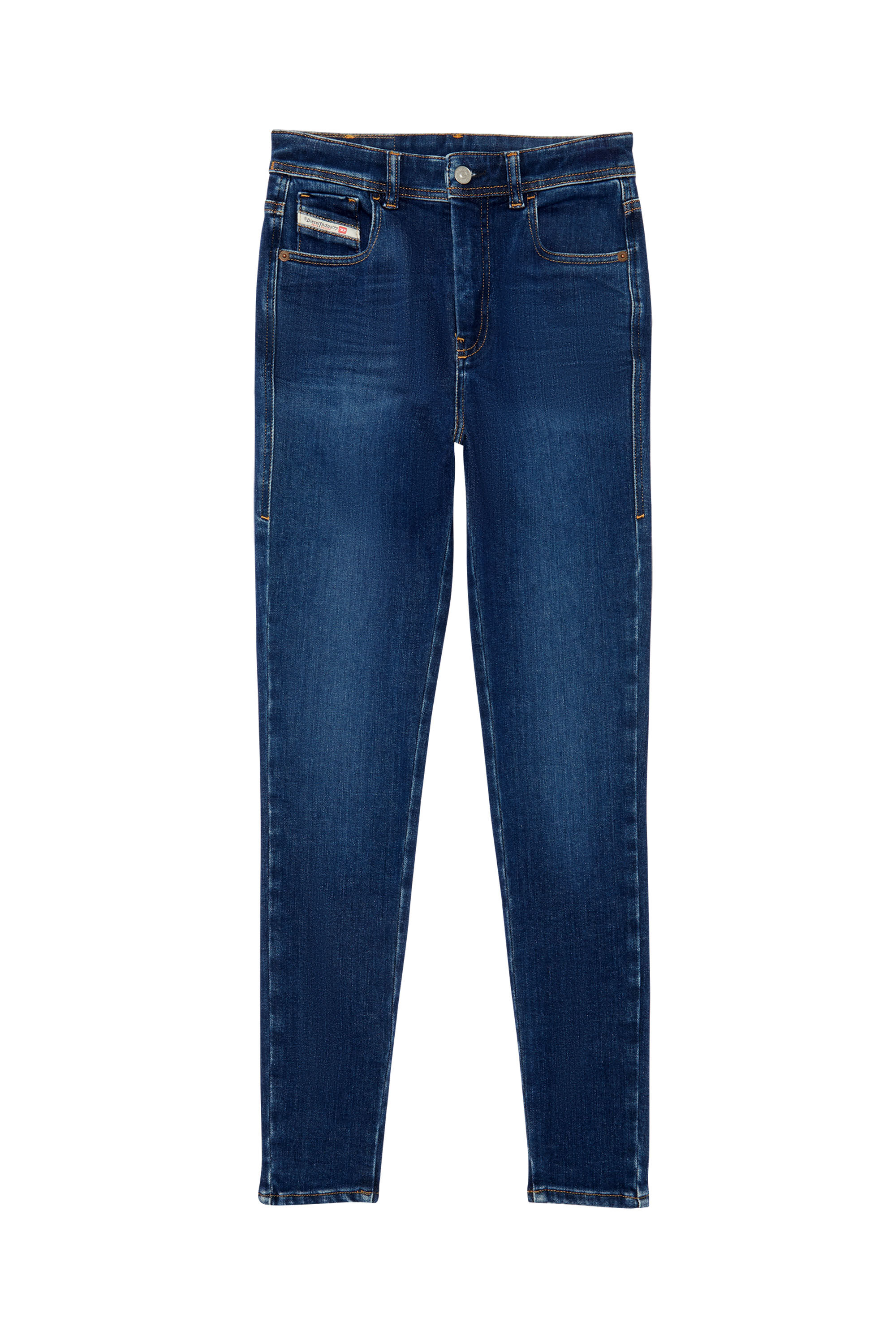 Diesel - Woman Super skinny Jeans 1984 Slandy-High 09C19, Dark Blue - Image 2