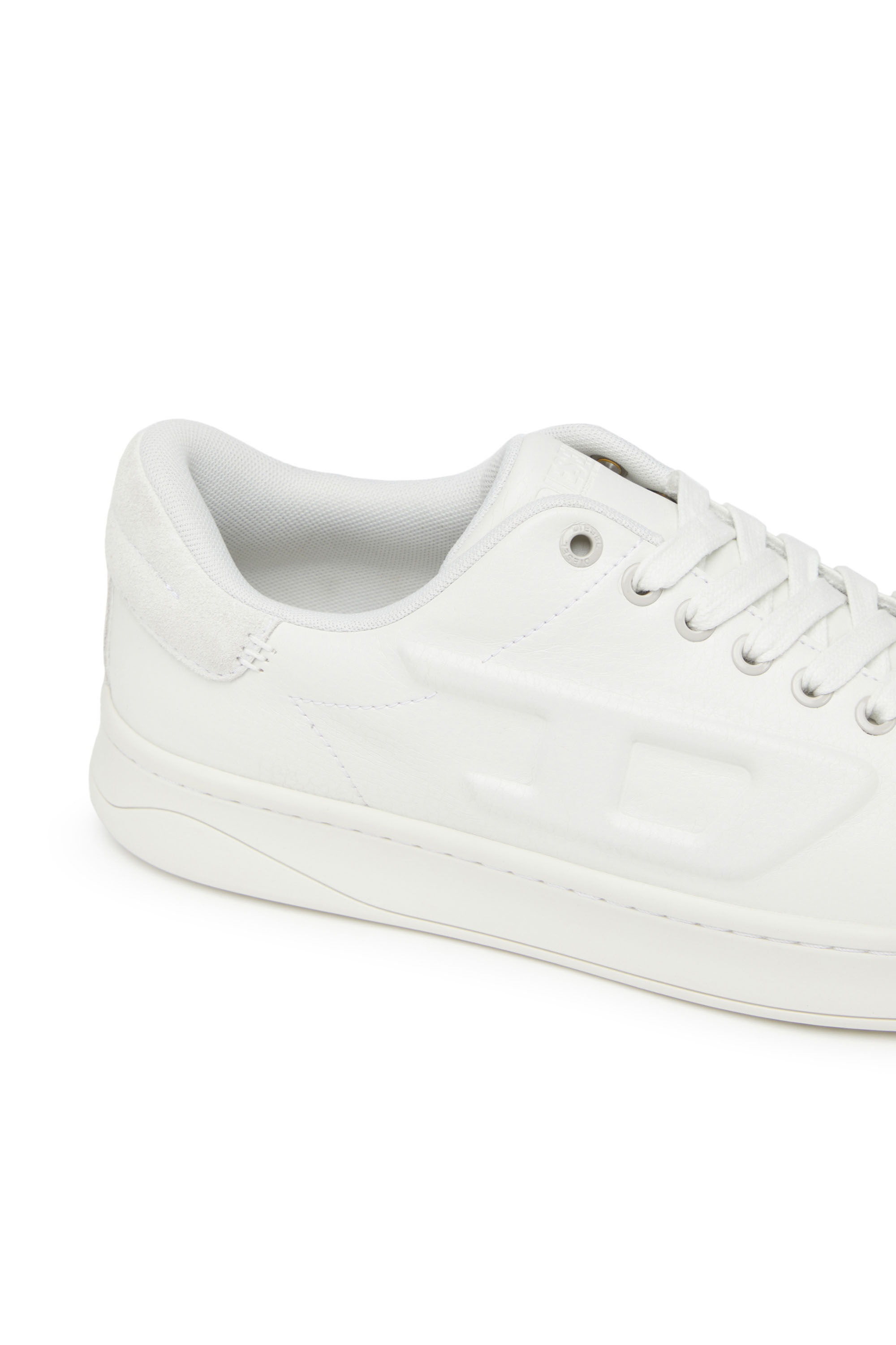 Diesel - S-ATHENE LOW W, Woman S-Athene Low-Sneakers with embossed D logo in White - Image 6