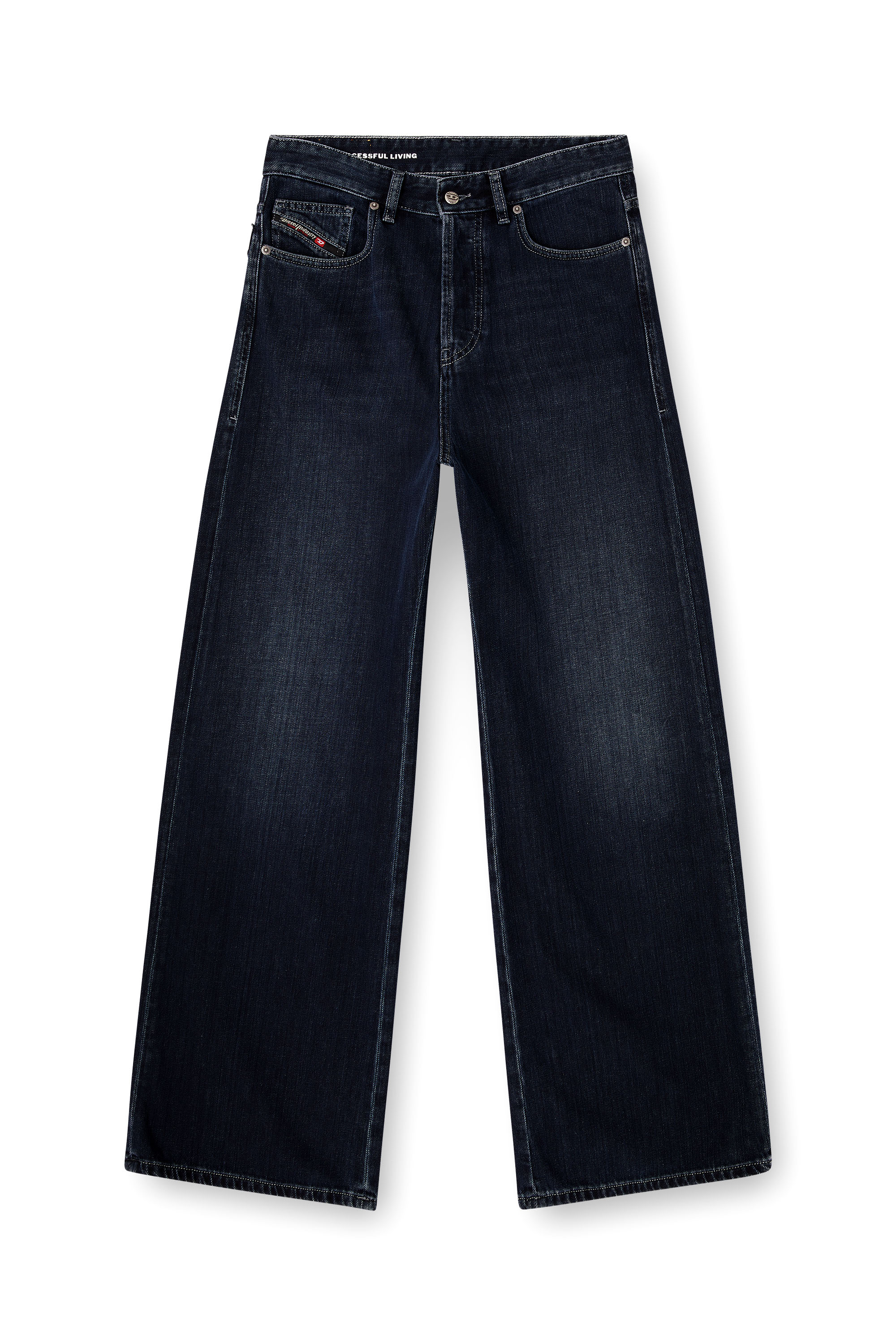 Diesel - Woman's Relaxed Jeans 1996 D-Sire 09Q19, Dark Blue - 5