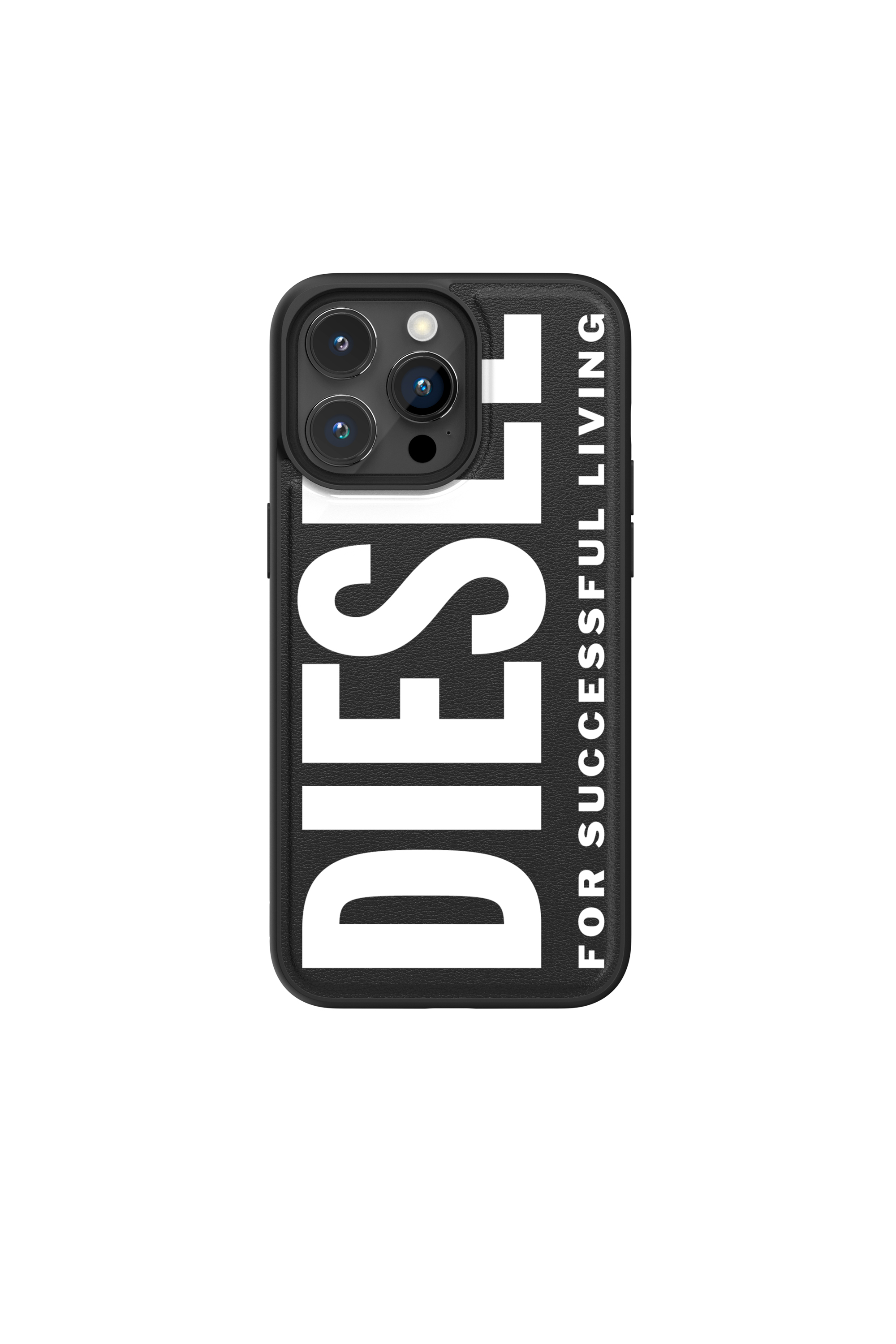 Diesel - 54168 MOULDED CASE, Unisex Moulded case cover iP15 Pro Max in Black - Image 2