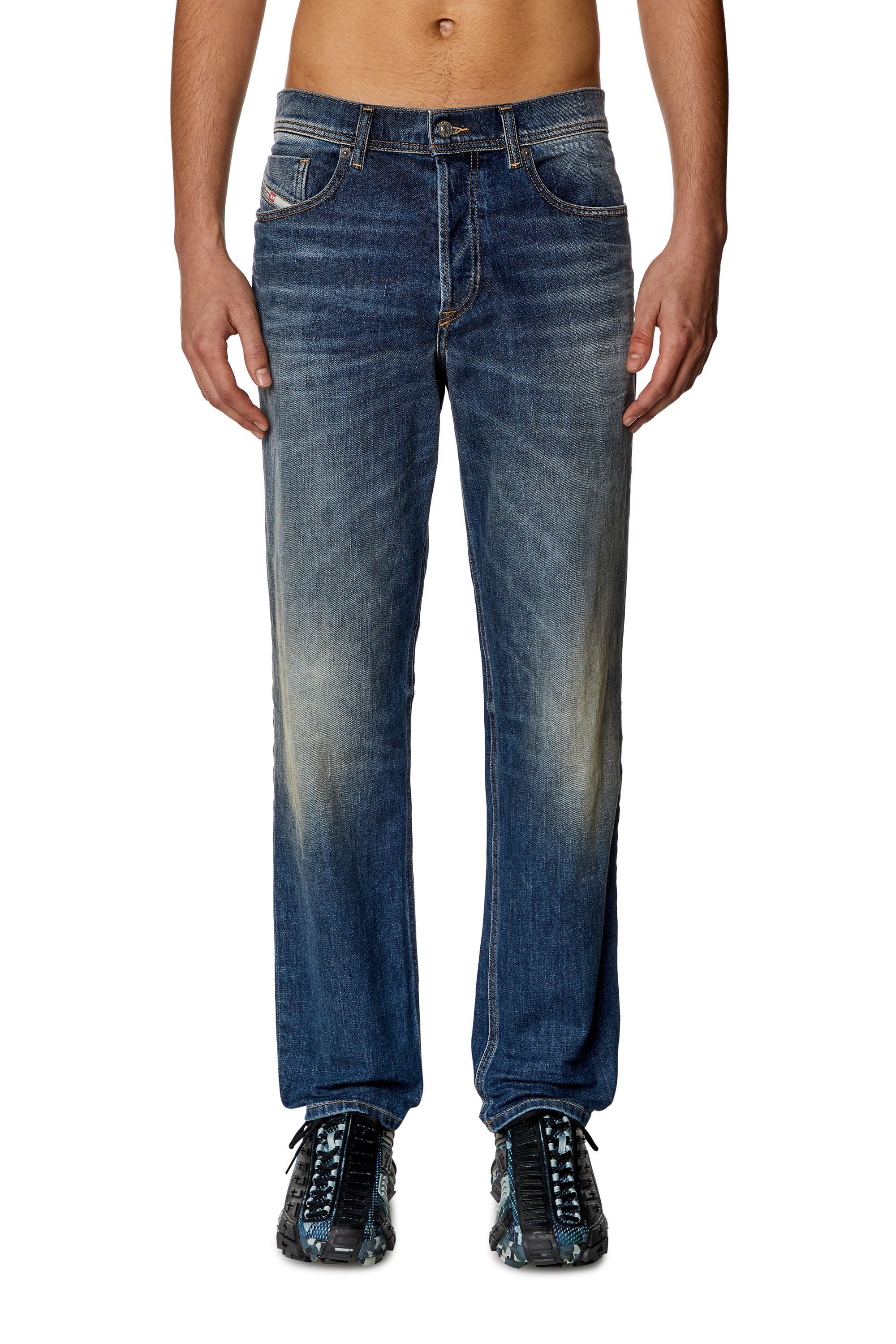 Diesel - Tapered Jeans 2023 D-Finitive 09H43, Dark Blue - Image 1