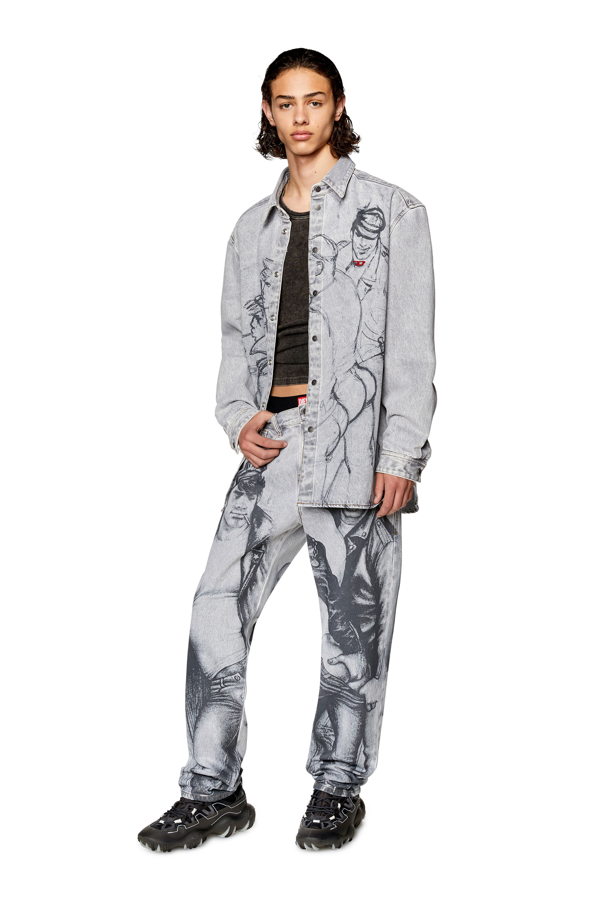 Diesel - PR-D-SIMPLY-OVER, Grey - Image 5