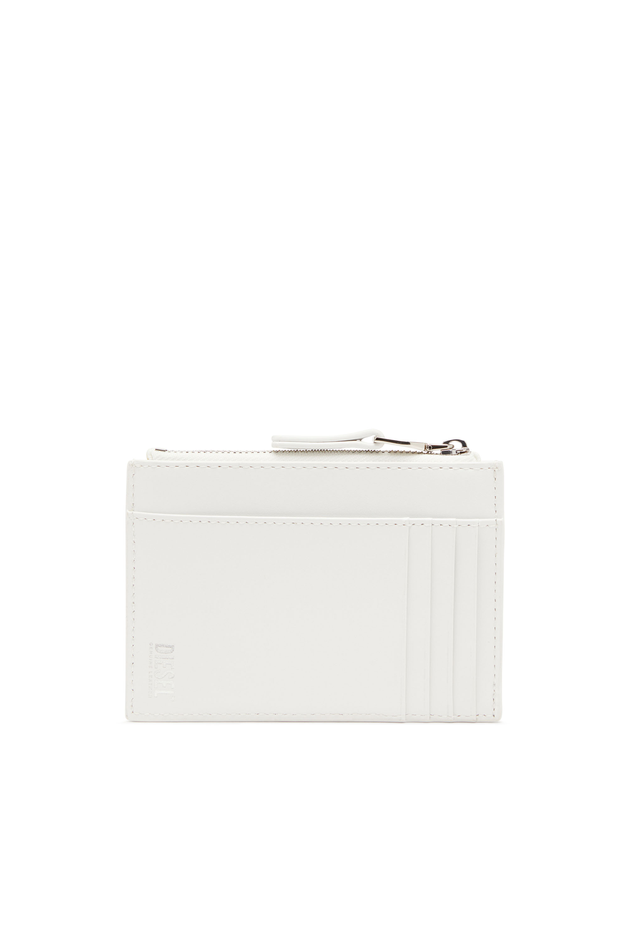 Diesel - 1DR CARD HOLDER I, Woman Card holder in leather in White - Image 2