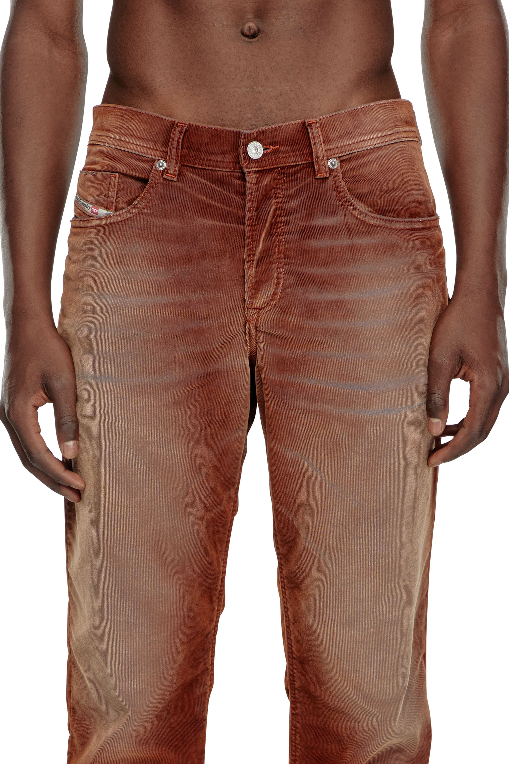 Diesel - Man Tapered Jeans 2023 D-Finitive 003II, Brown - Image 4