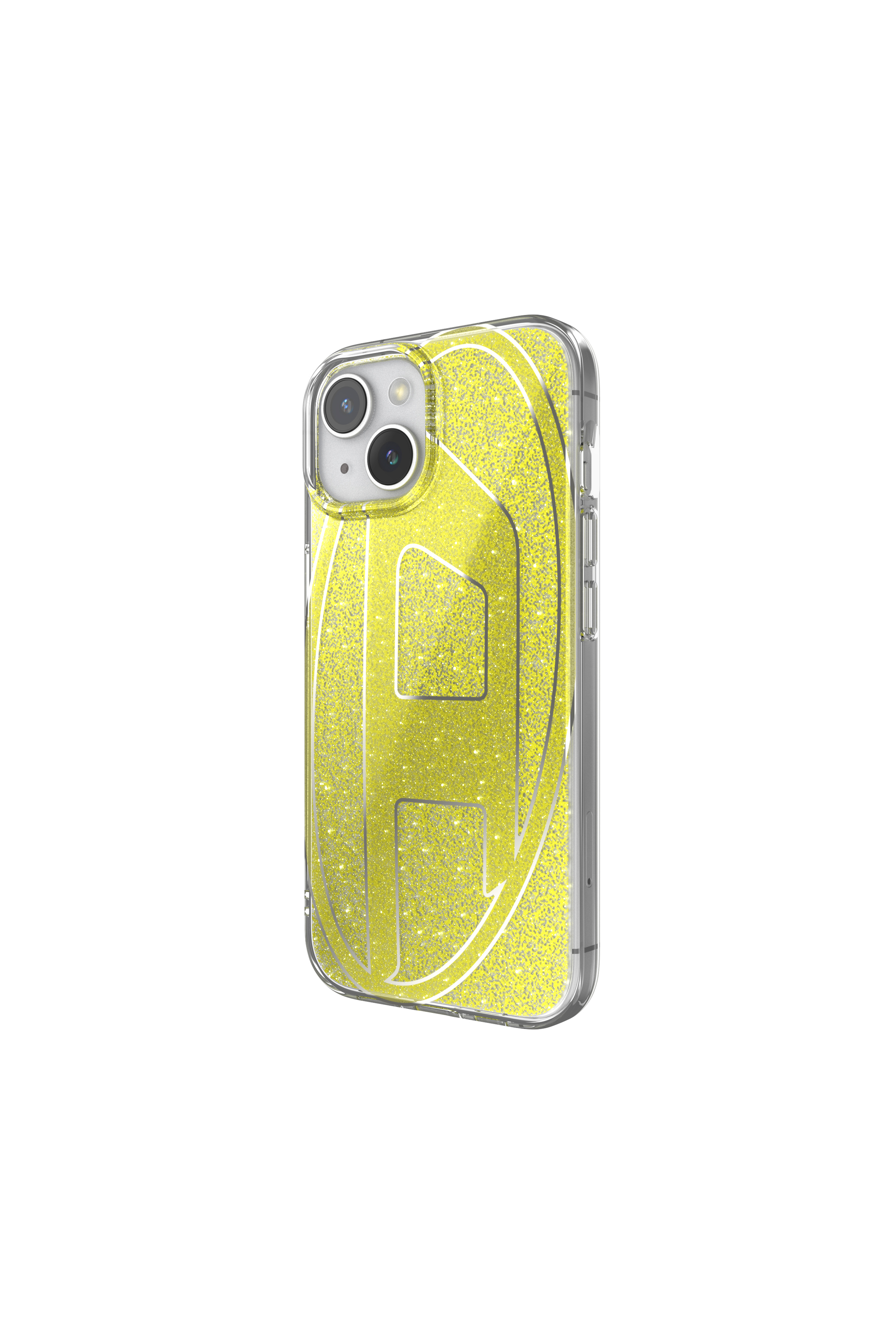 Diesel - 60027 AOP CASE, Unisex Glitter Case for iP 15 in Oro - Image 4
