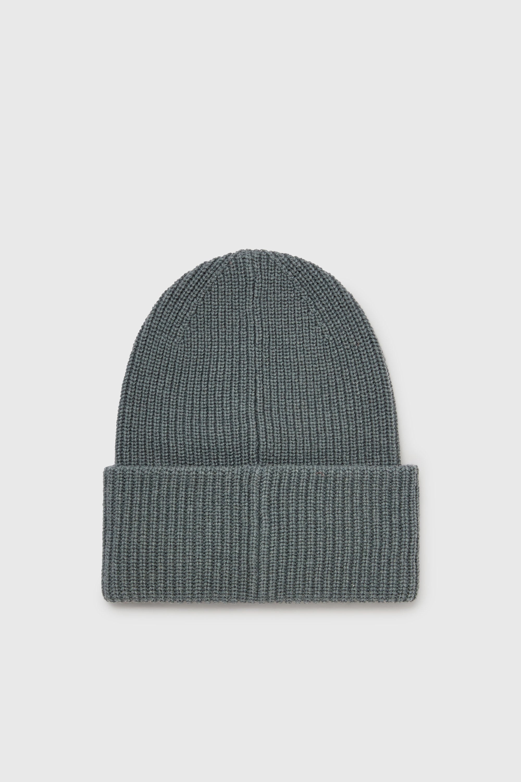 Diesel - K-PHAT, Unisex's Wool beanie with logo patches in Grey - 2