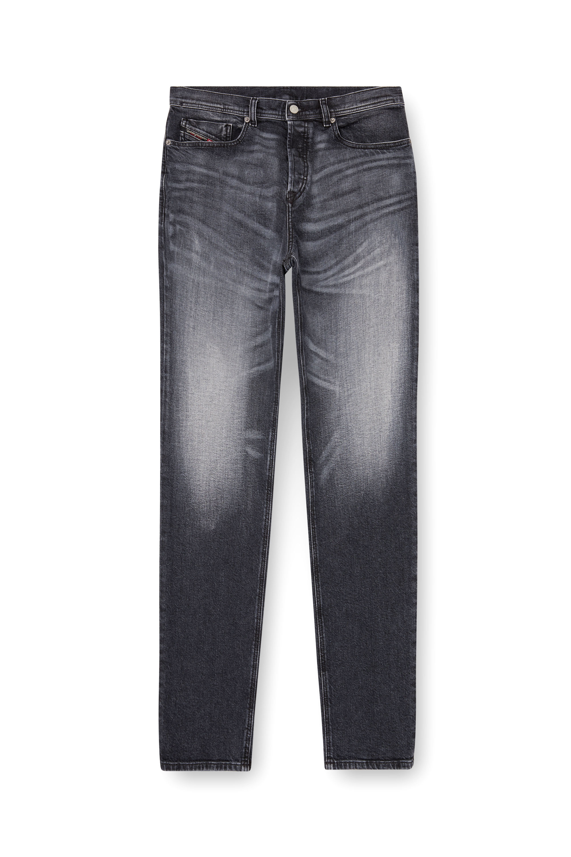 Regular Jeans 2023 D-Finitive 09L52, Black/Dark grey Diesel - Man's Regular Jeans 2023 D-Finitive 09L52, Black/Dark grey - 2